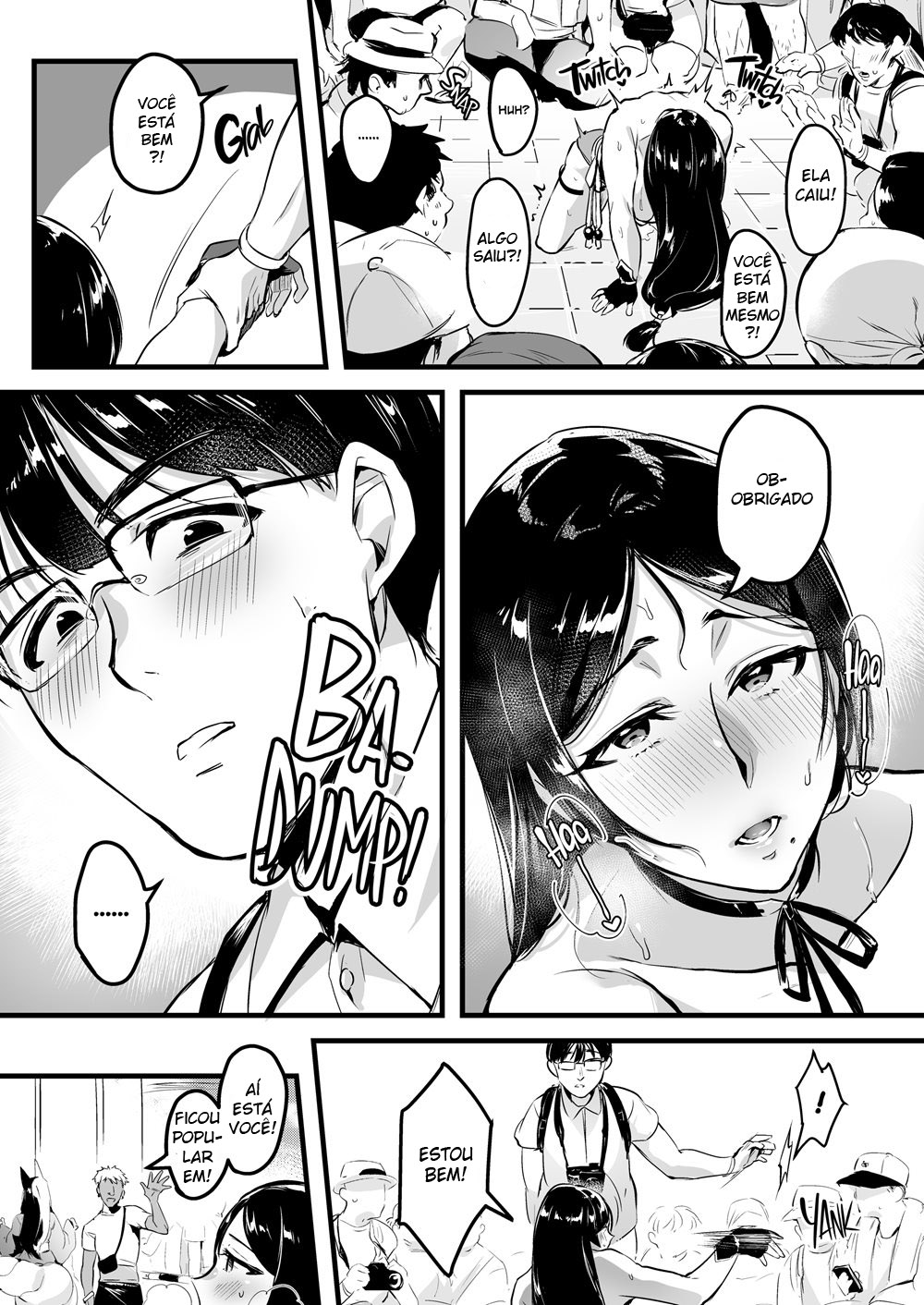 Indo para a convensão de Doujinshi sem o consenso da mulher - Foto 16
