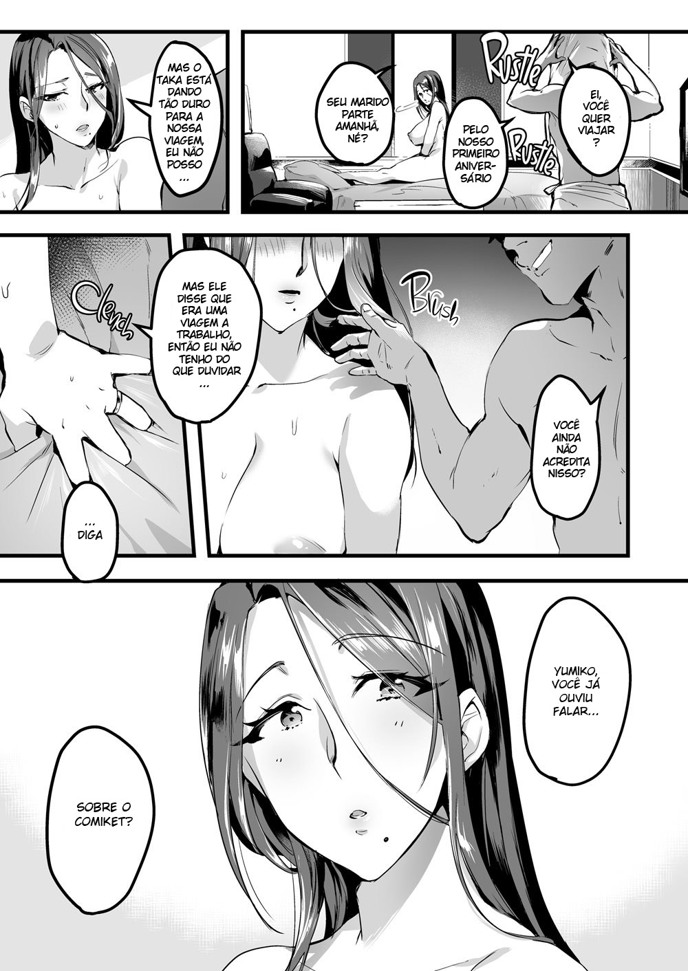 Indo para a convensão de Doujinshi sem o consenso da mulher - Foto 6