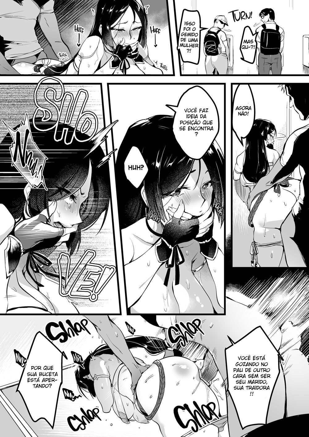 Indo para a convensão de Doujinshi sem o consenso da mulher - Foto 22