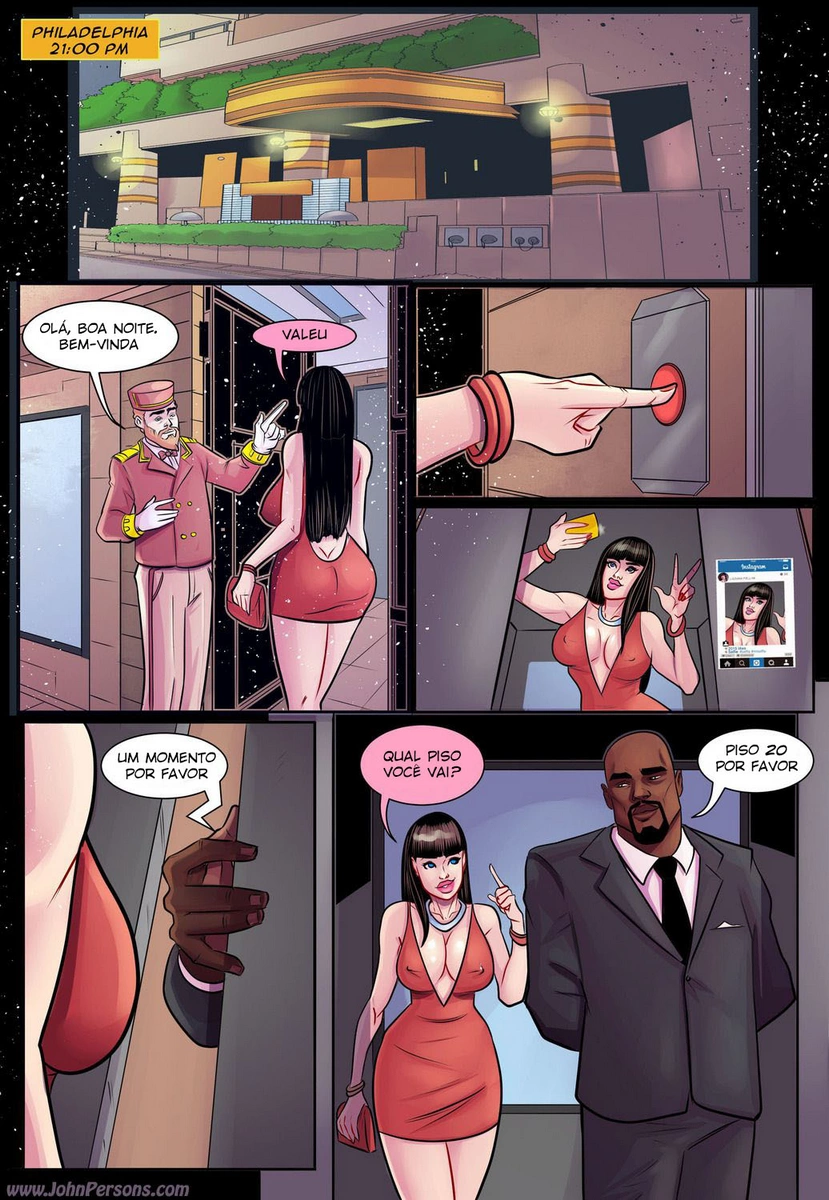 John Persons, Luciana Fellini Elevator - Super Hentai - Foto 2