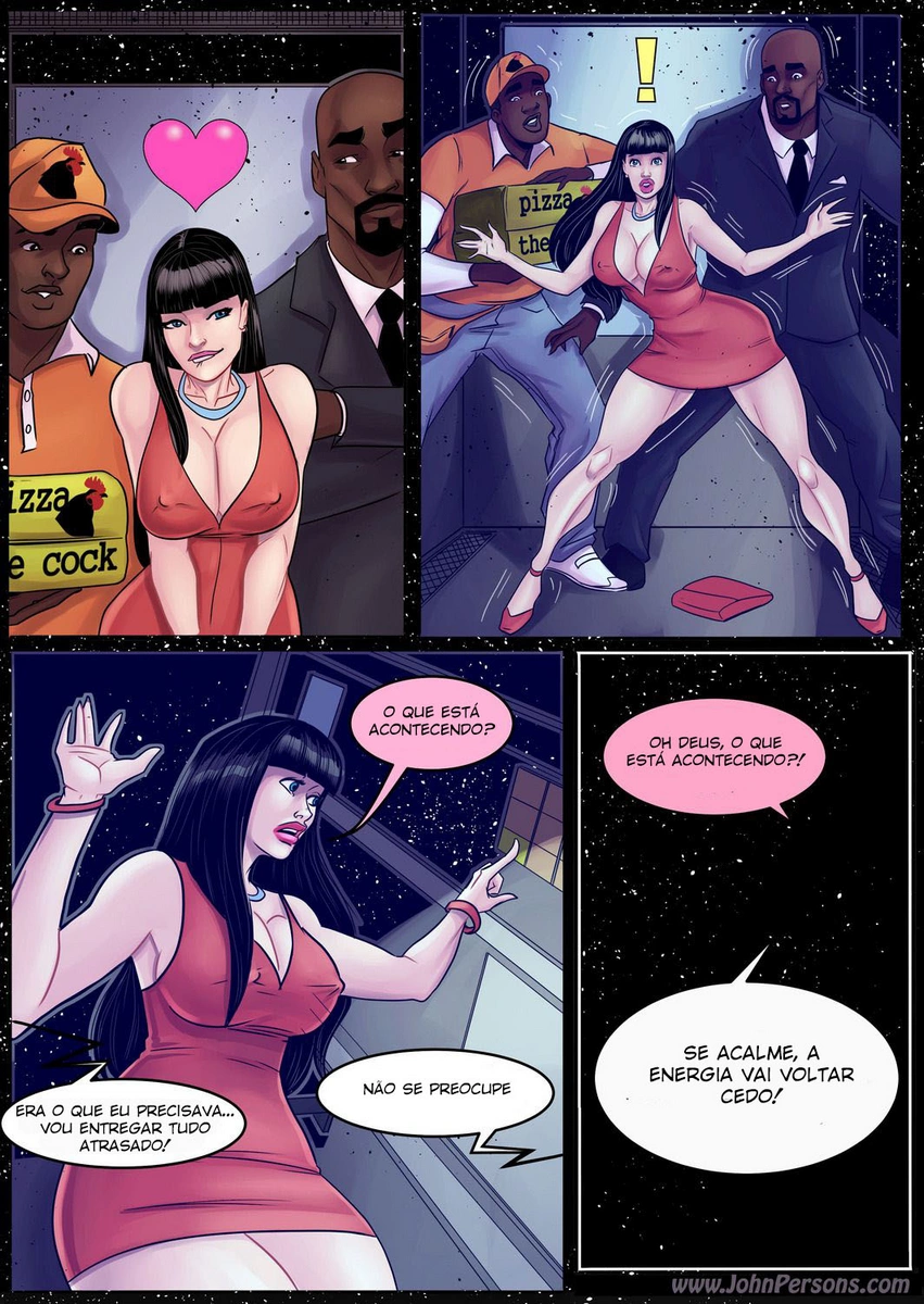 John Persons, Luciana Fellini Elevator - Super Hentai - Foto 4
