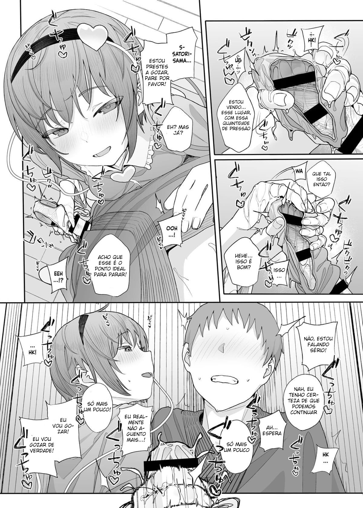 Koishi realizando a sua fantasia sexual com uma novinha safada - Foto 11