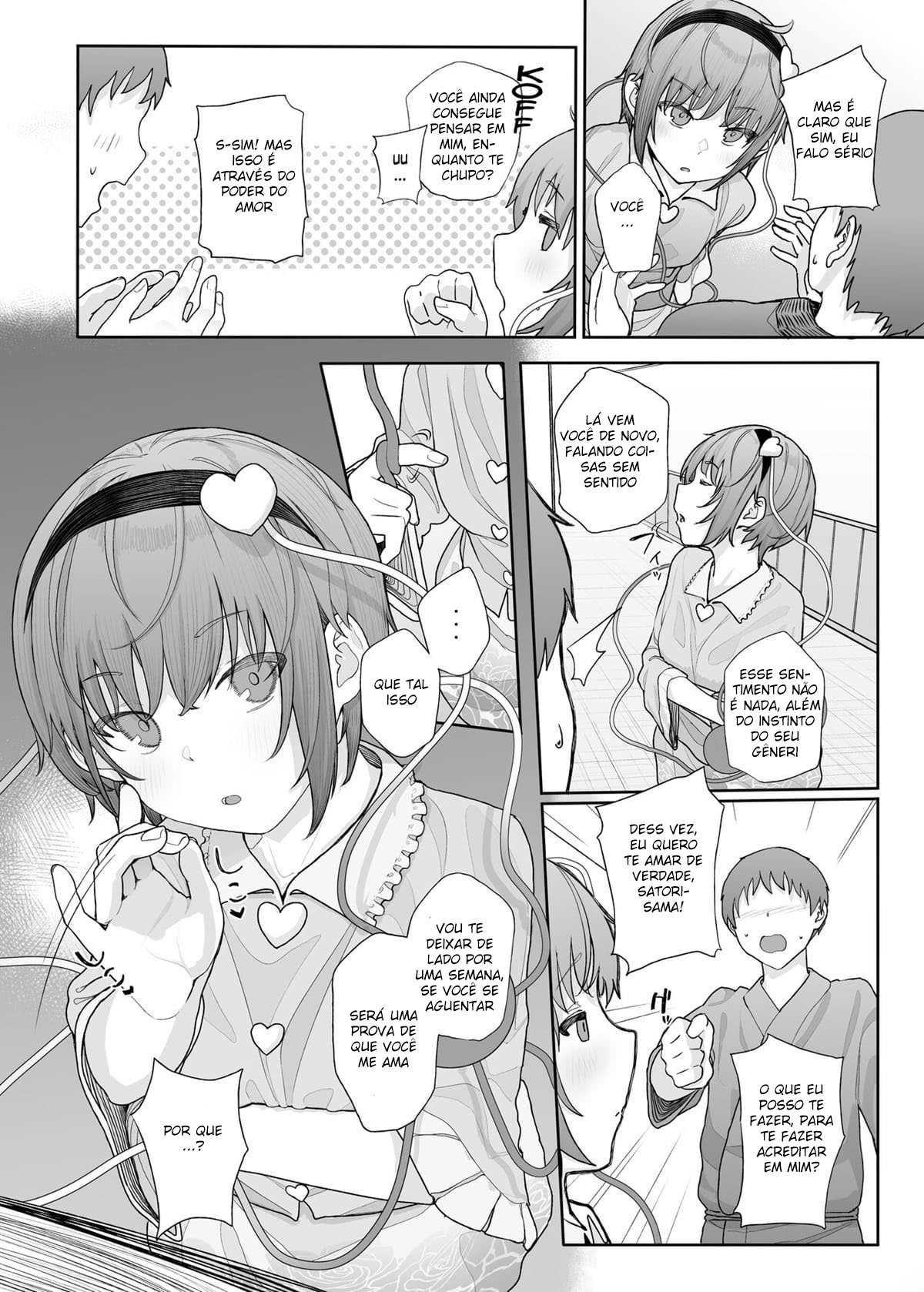Koishi realizando a sua fantasia sexual com uma novinha safada - Foto 5