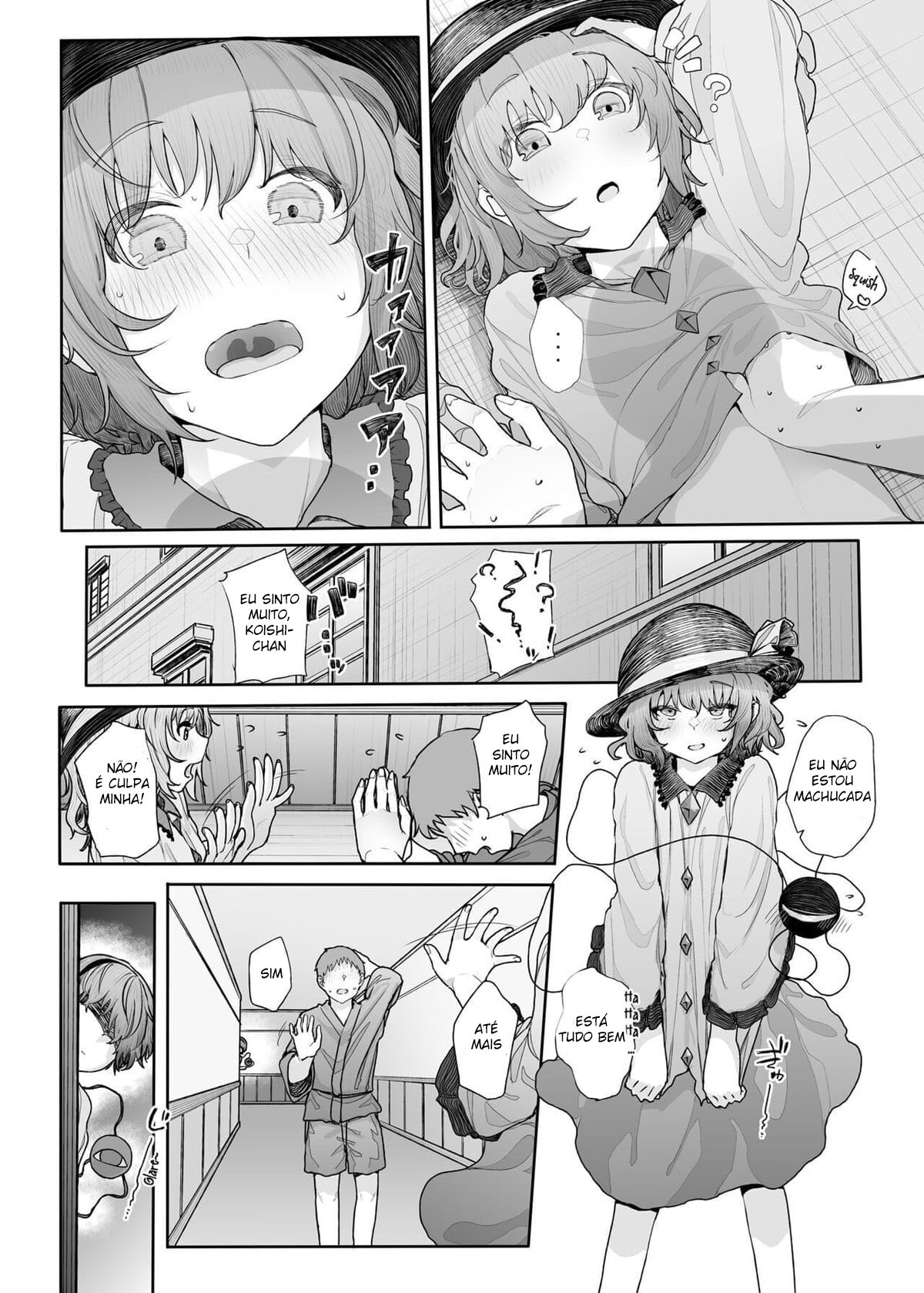 Koishi realizando a sua fantasia sexual com uma novinha safada - Foto 3
