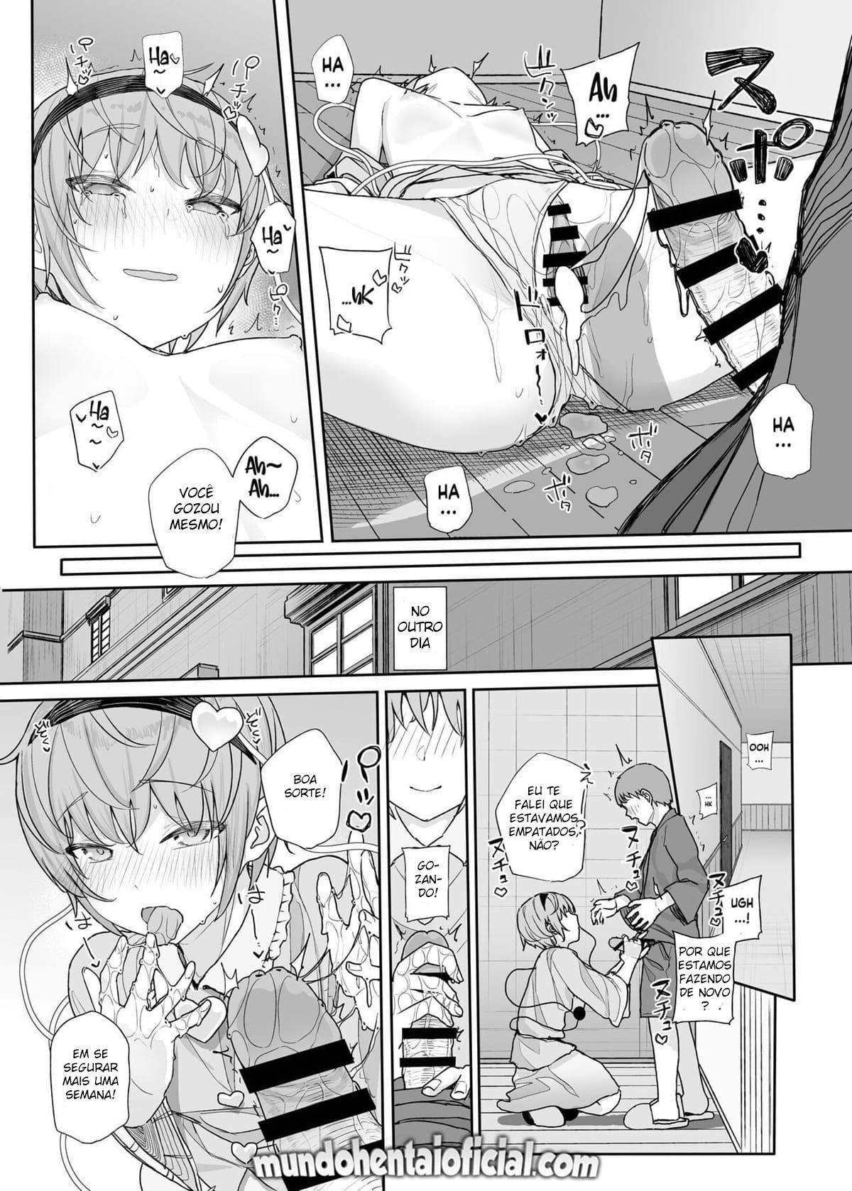 Koishi realizando a sua fantasia sexual com uma novinha safada - Foto 24
