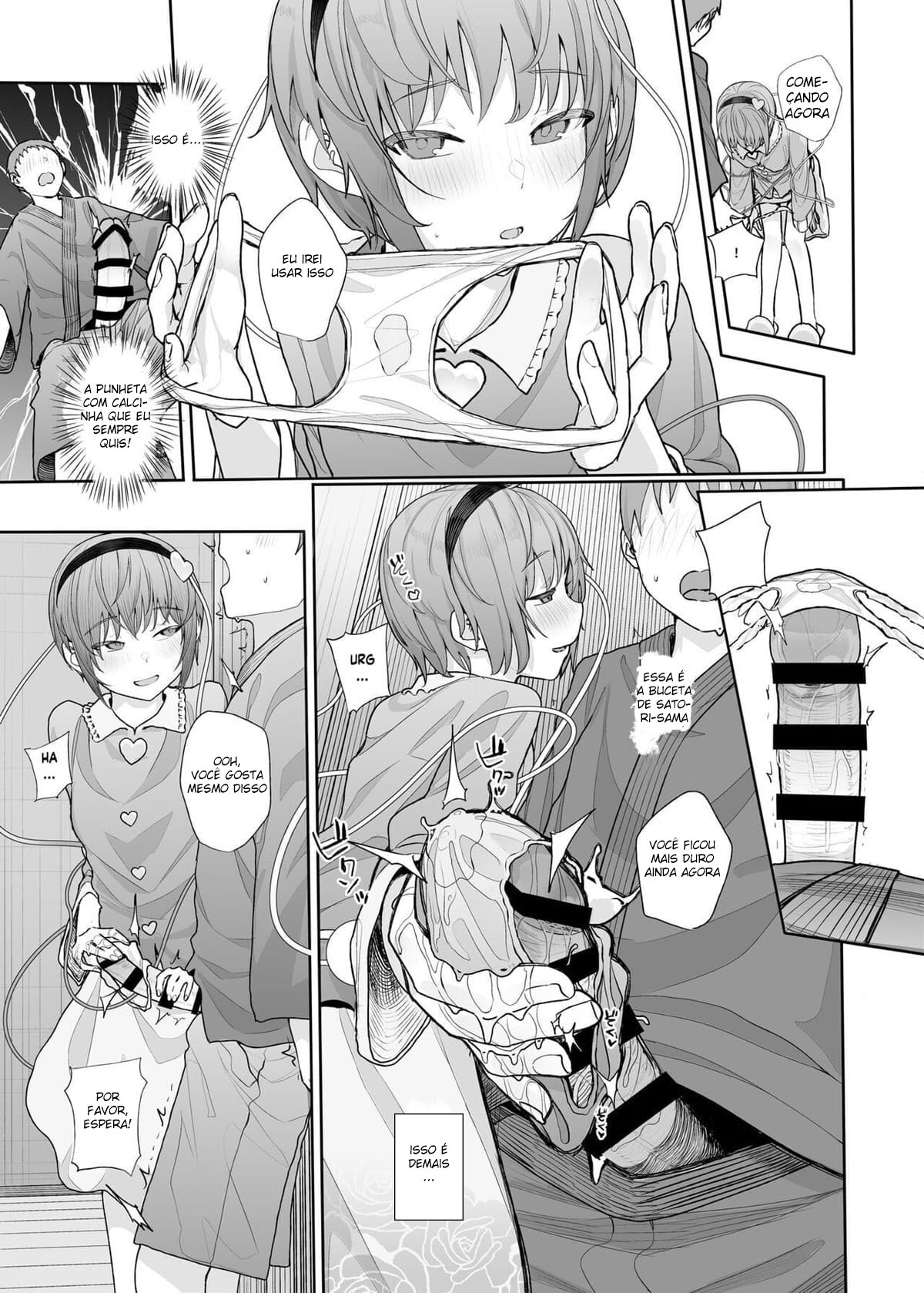 Koishi realizando a sua fantasia sexual com uma novinha safada - Foto 10