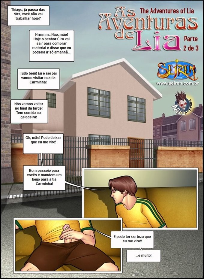 Lia e suas aventuras eroticas 5 e parte 2 - Foto 2