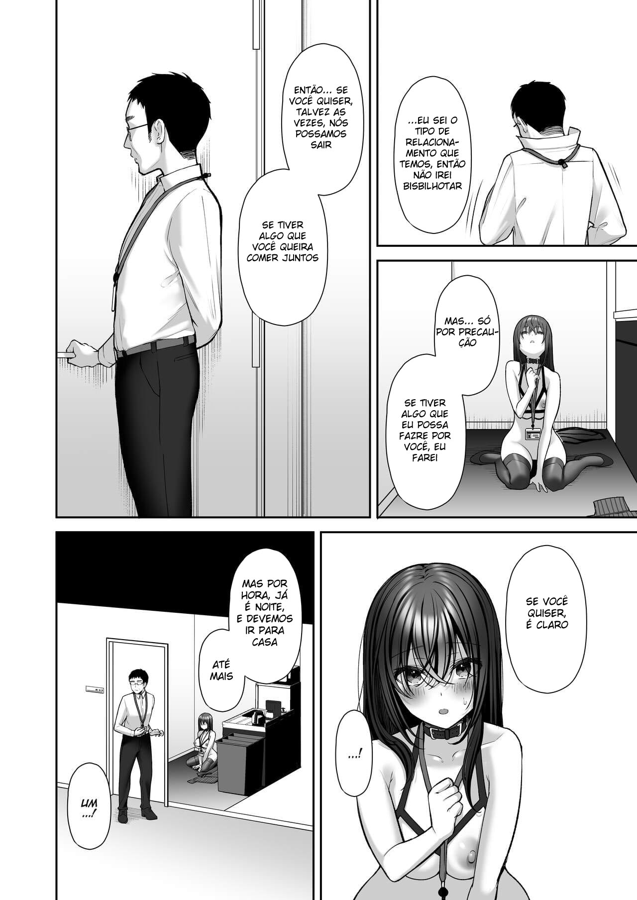 Masoquista em  treinamento para Onahole que é uma secretária gostosa - Foto 46
