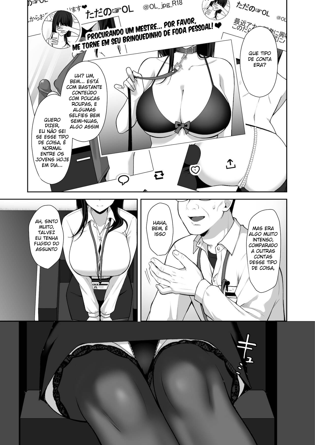 Masoquista em  treinamento para Onahole que é uma secretária gostosa parte 1 - Foto 6