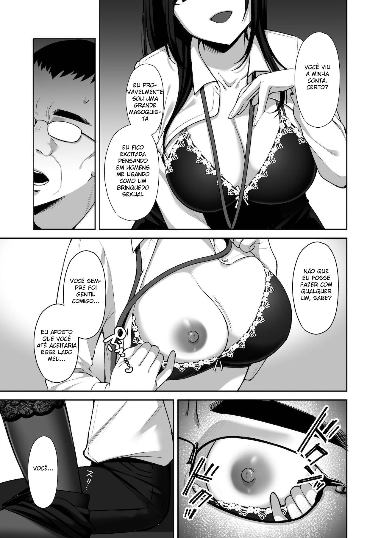 Masoquista em  treinamento para Onahole que é uma secretária gostosa parte 1 - Foto 12