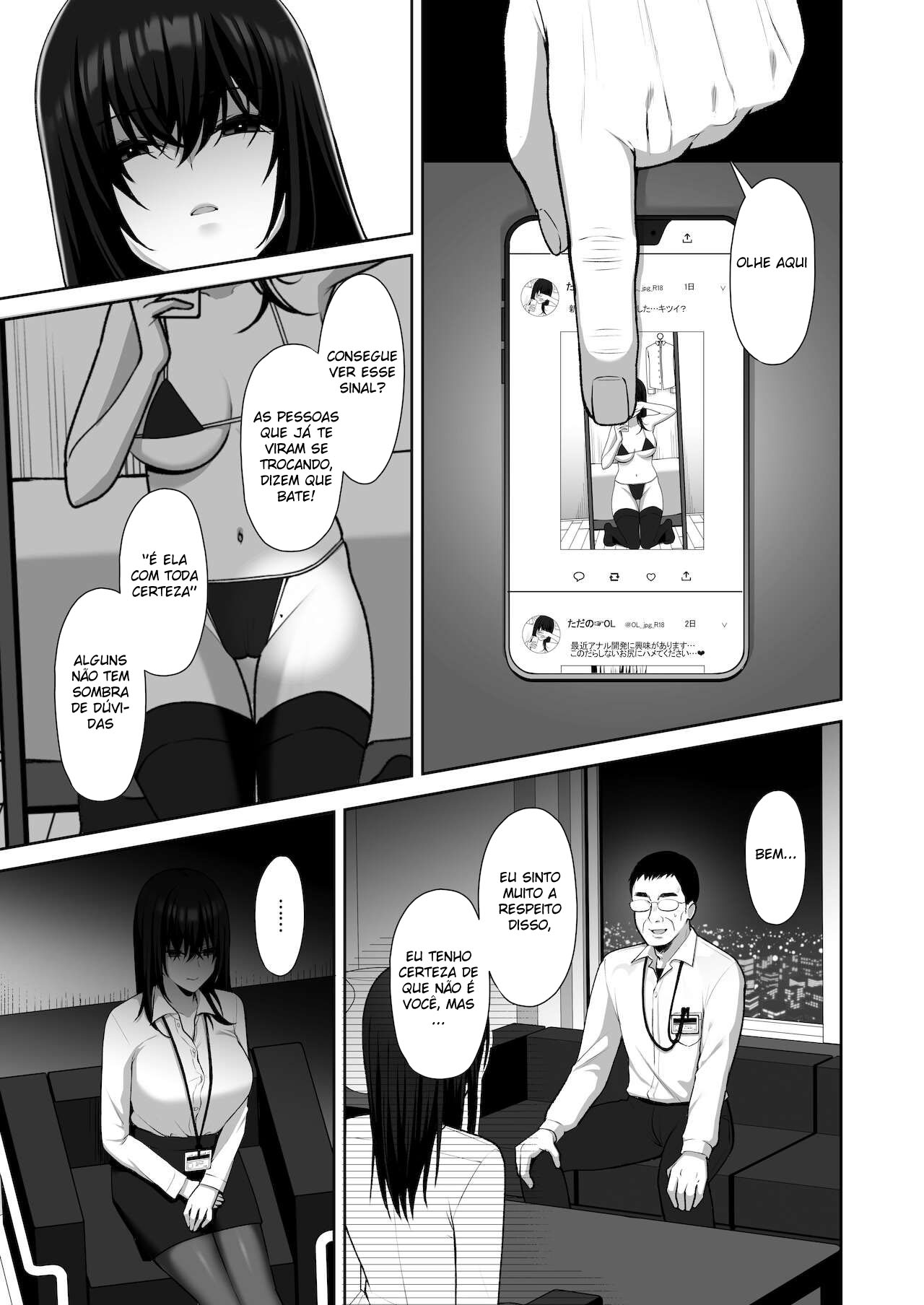 Masoquista em  treinamento para Onahole que é uma secretária gostosa parte 1 - Foto 4
