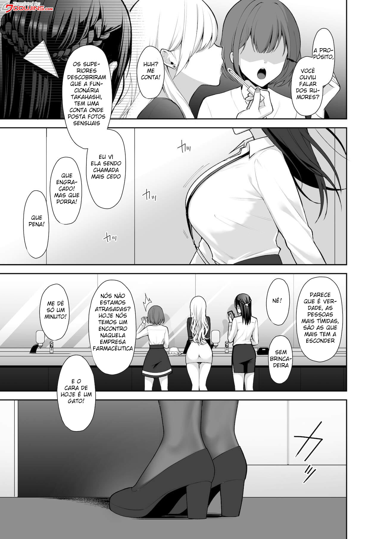 Masoquista em  treinamento para Onahole que é uma secretária gostosa parte 1 - Foto 2