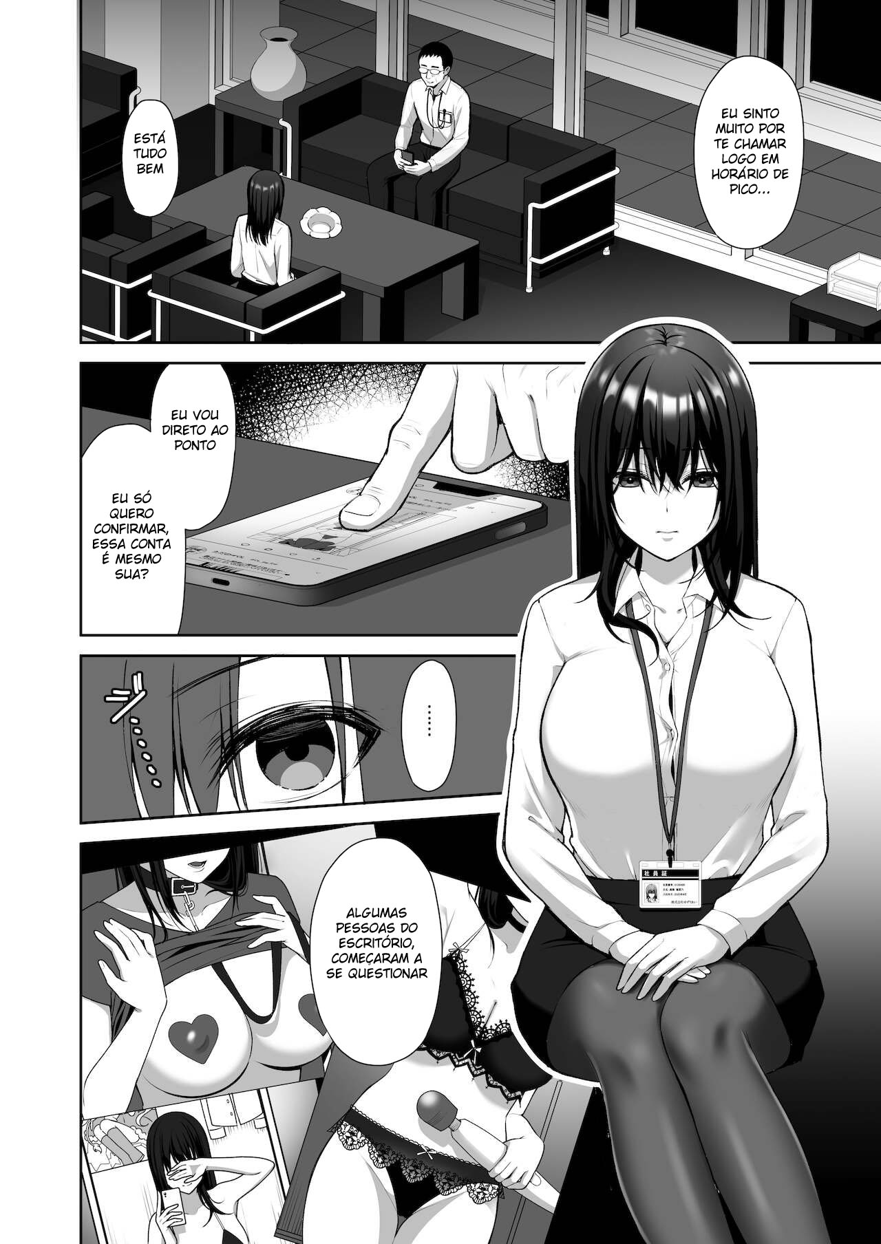 Masoquista em  treinamento para Onahole que é uma secretária gostosa parte 1 - Foto 3