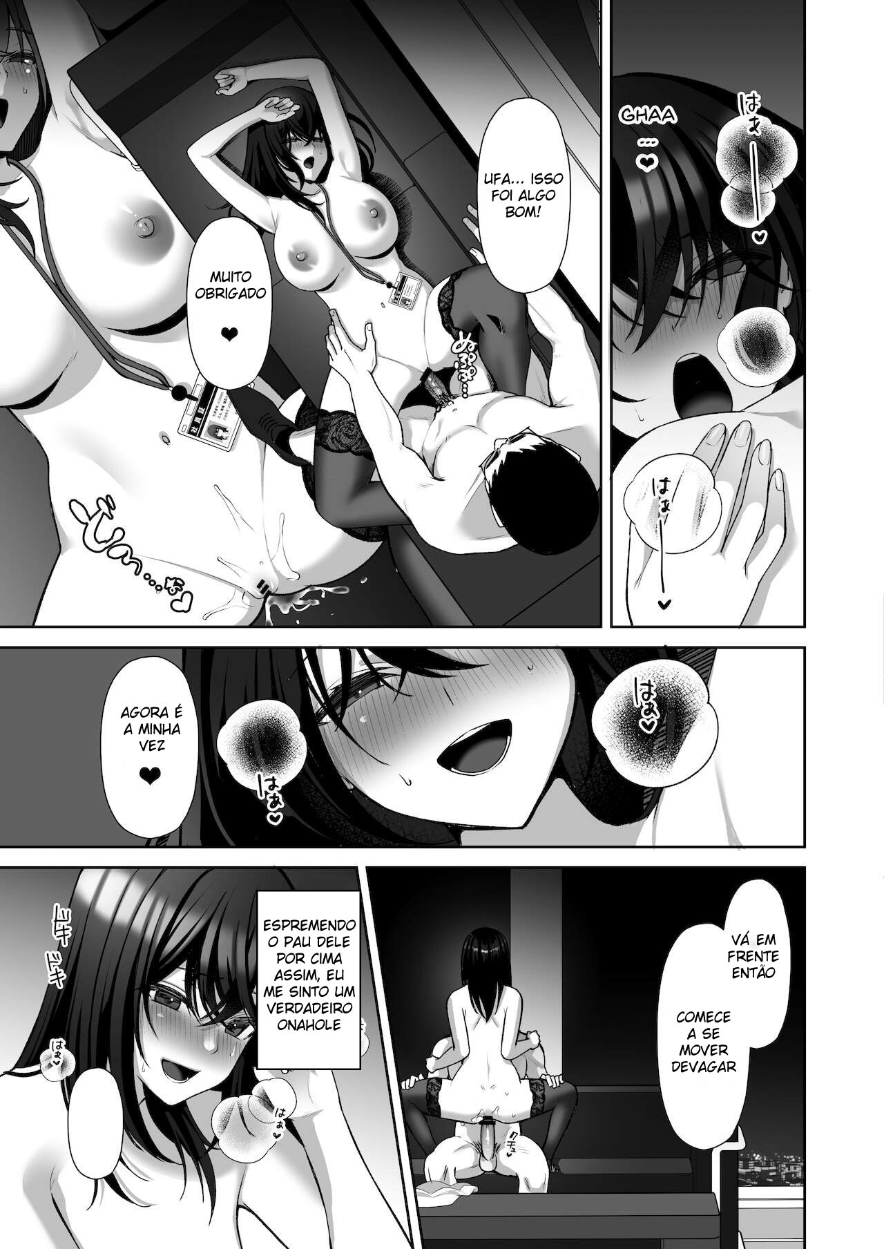 Masoquista em  treinamento para Onahole que é uma secretária gostosa parte 1 - Foto 28