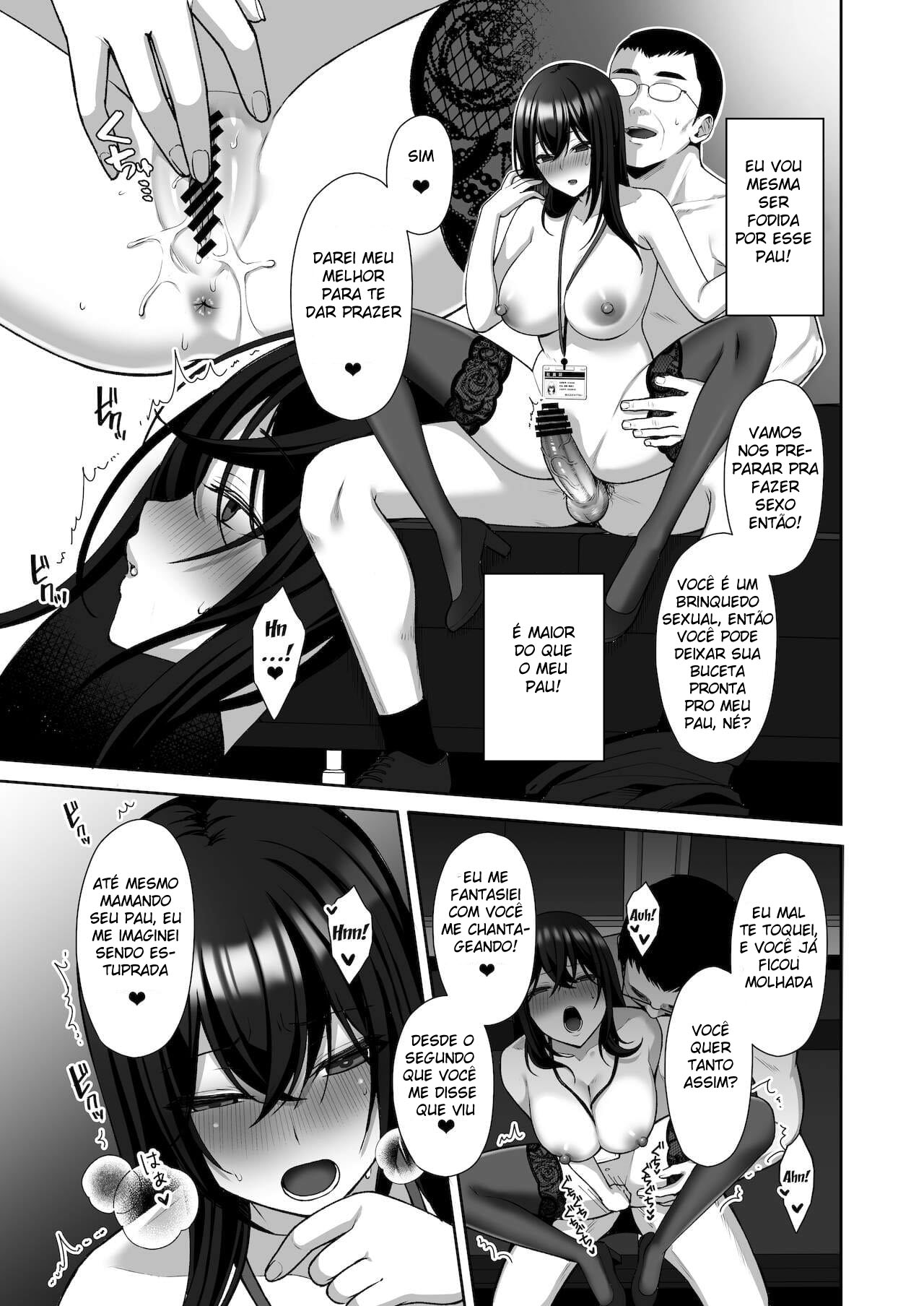 Masoquista em  treinamento para Onahole que é uma secretária gostosa parte 1 - Foto 22