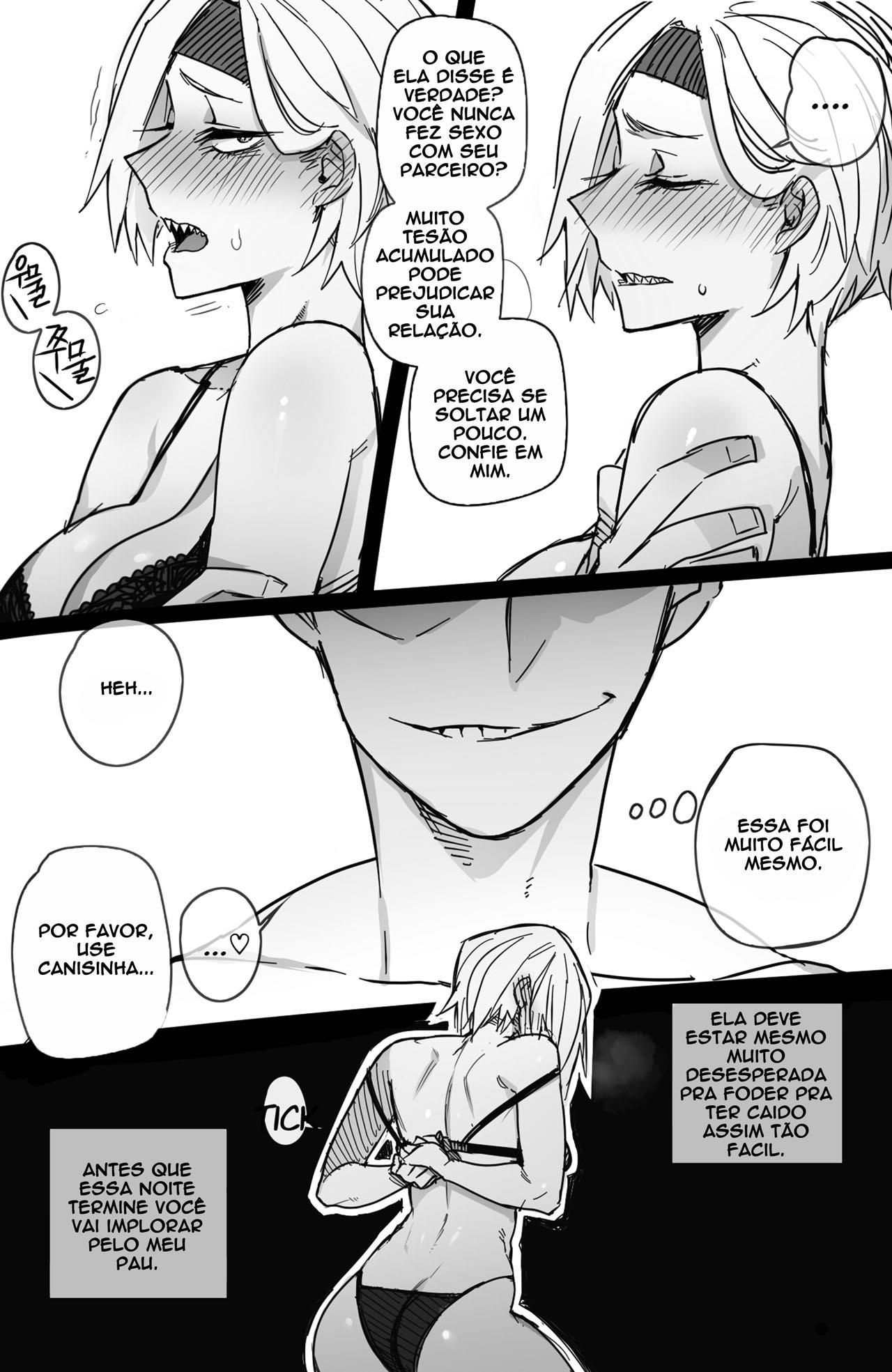 Miruko e Ryukyu fazendo um trisal - Foto 9