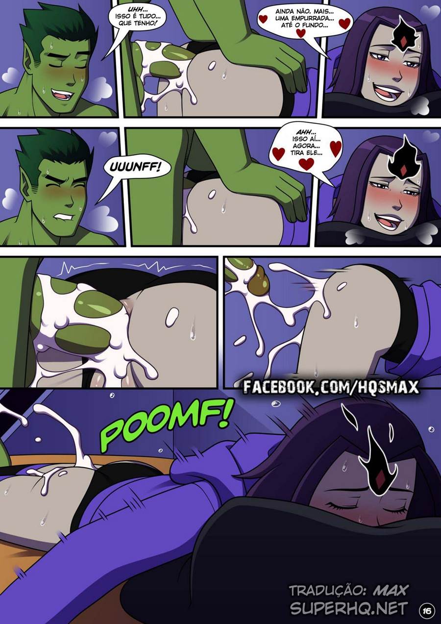 Mutano comendo ravena em as jovens titans - Foto 17