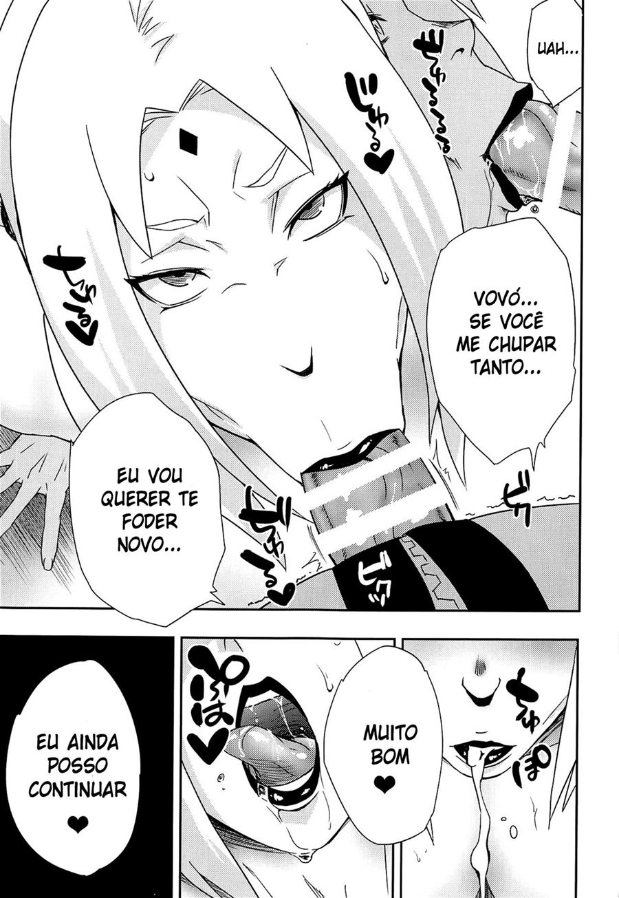 Naruto comendo Sakura, Hinata, e Tsunade - Foto 32