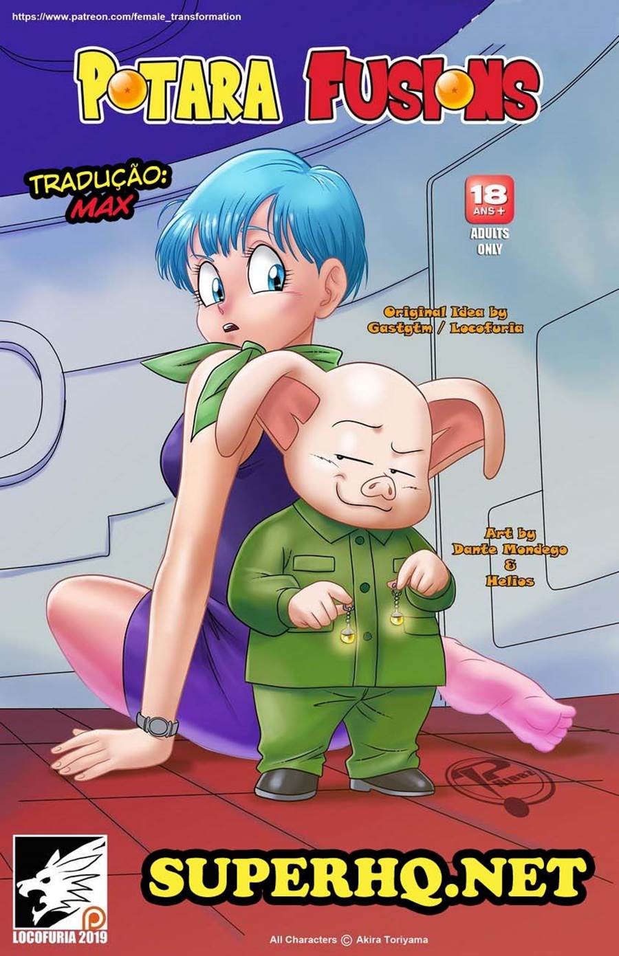 Oolong transando com a gostosa da Bulma - Foto 1
