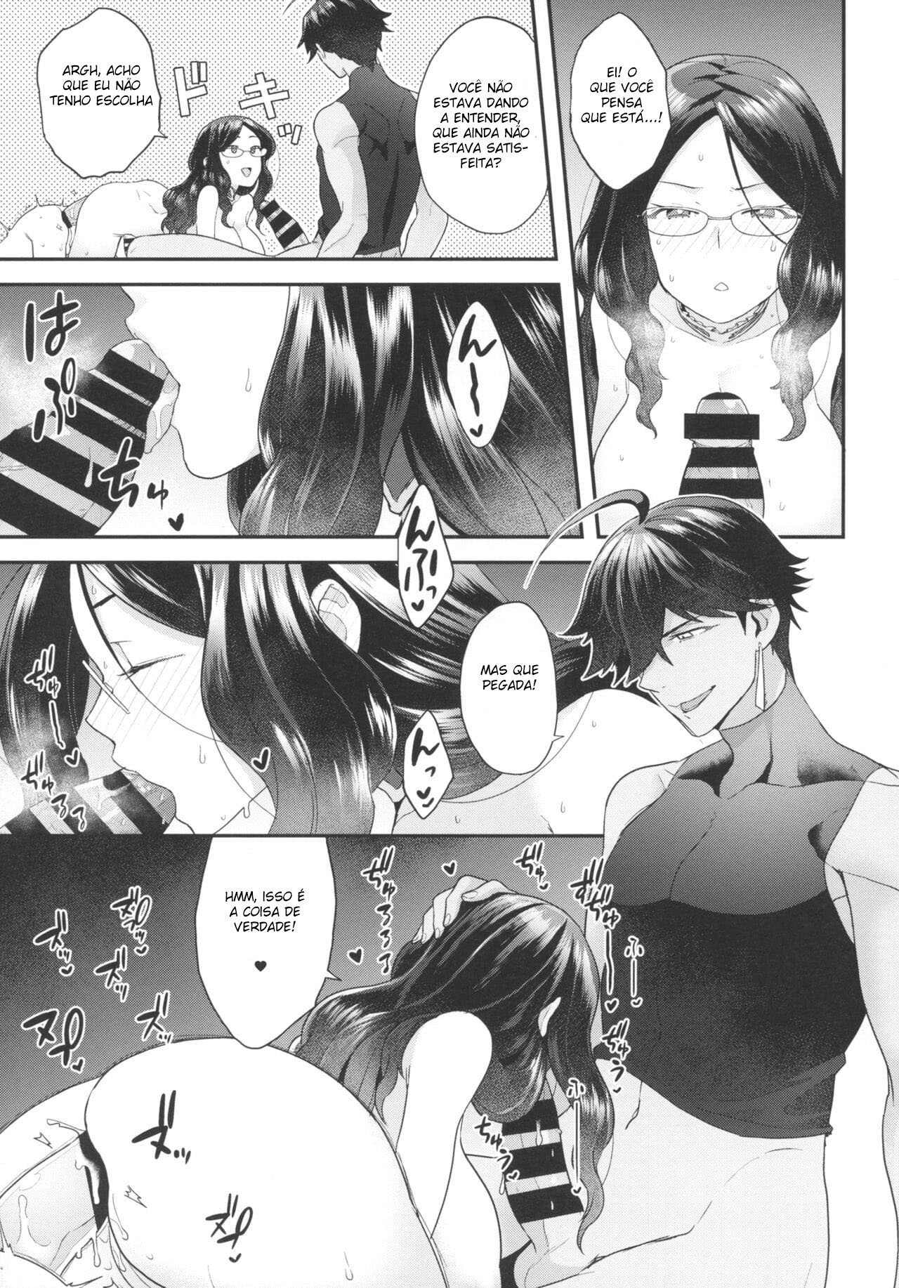 Rei Ozymandias e suas amantes gostosas - Foto 12