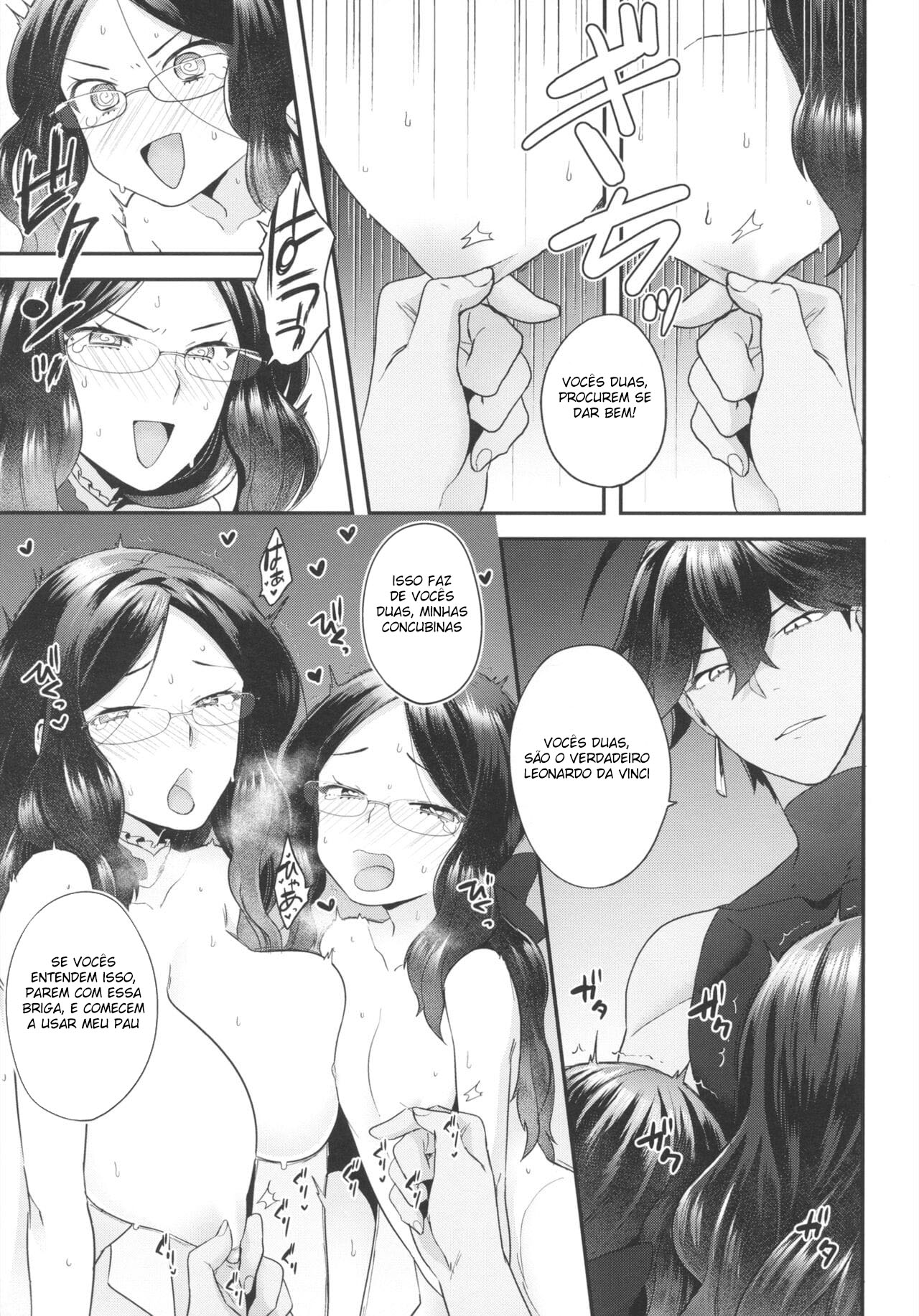 Rei Ozymandias e suas amantes gostosas - Foto 14