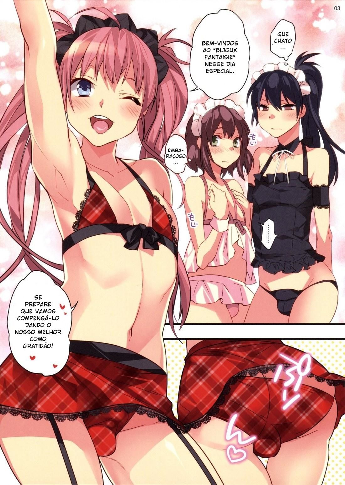Safadeza da boa com traps em um Bordel - Foto 3