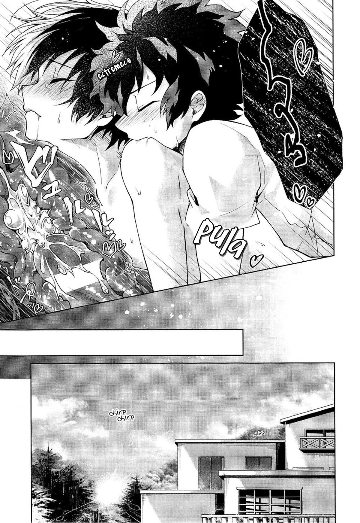 Safadinha de Boku no Hero perdendo o cabacinho escondida - Foto 26