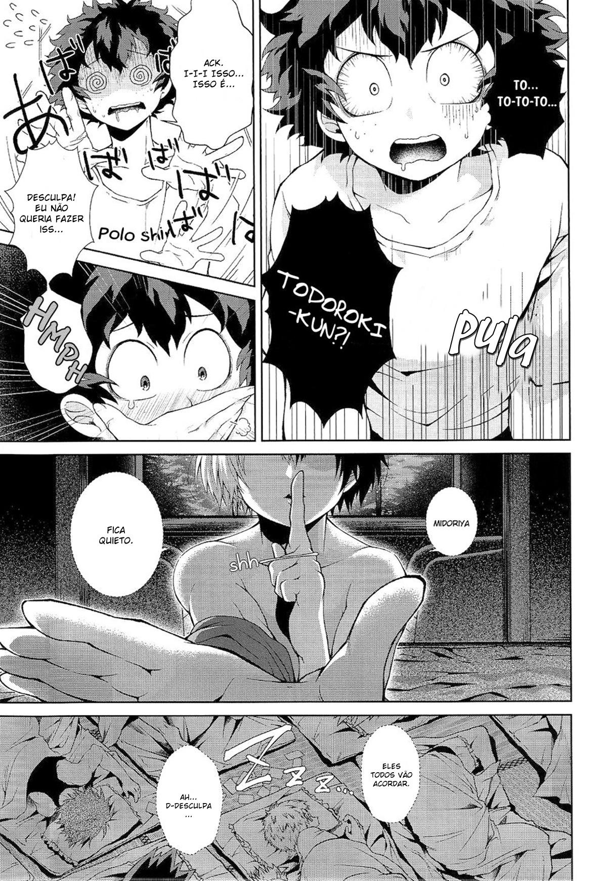 Safadinha de Boku no Hero perdendo o cabacinho escondida - Foto 14
