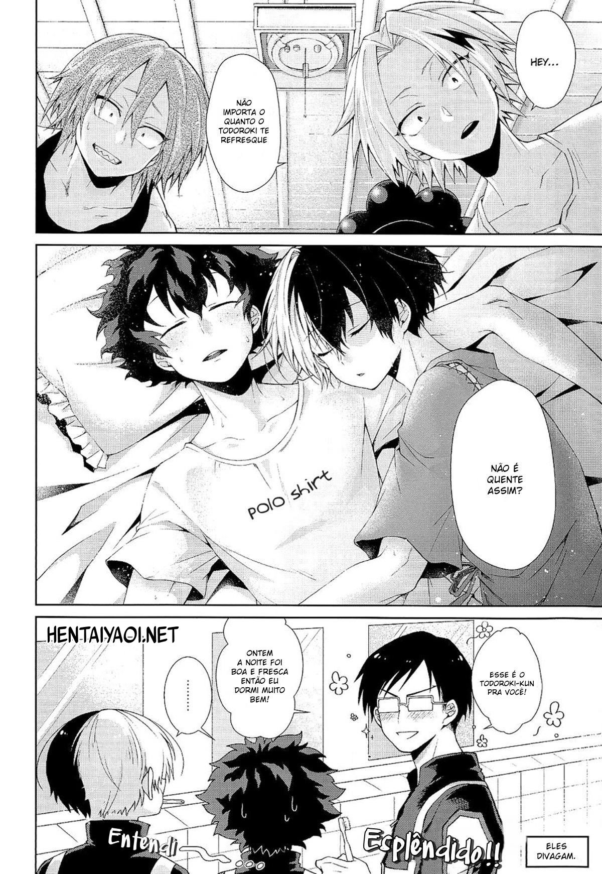 Safadinha de Boku no Hero perdendo o cabacinho escondida - Foto 27