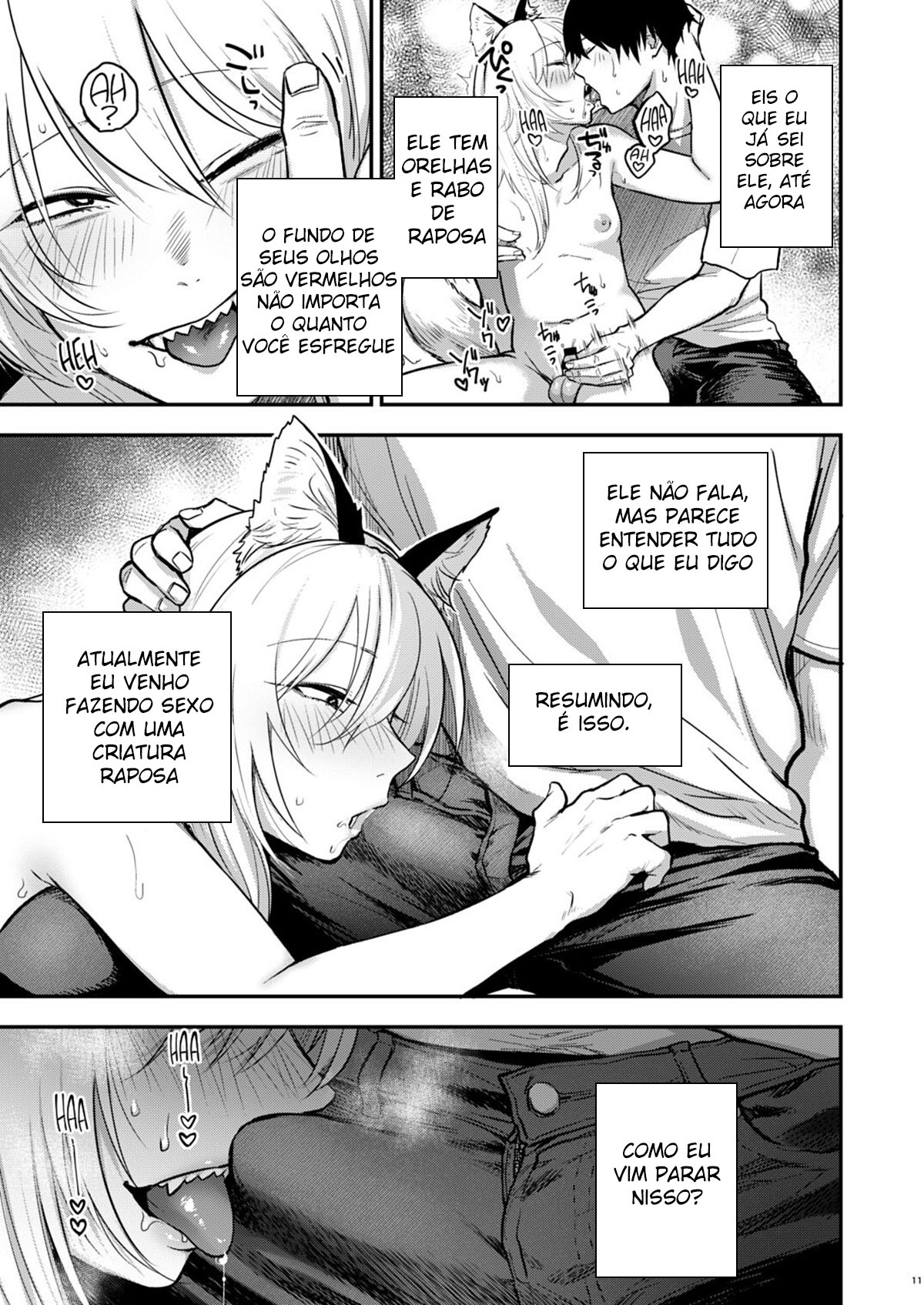 Sexo com uma raposa sem vergonha dentro da floresta encantada - Foto 12