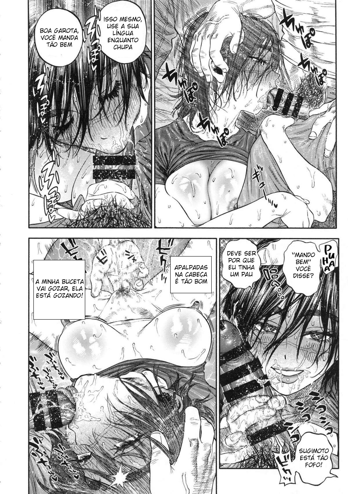 Sugimoto-san chama uma gostosa pra comer carne de lontra em sua casa - Foto 17