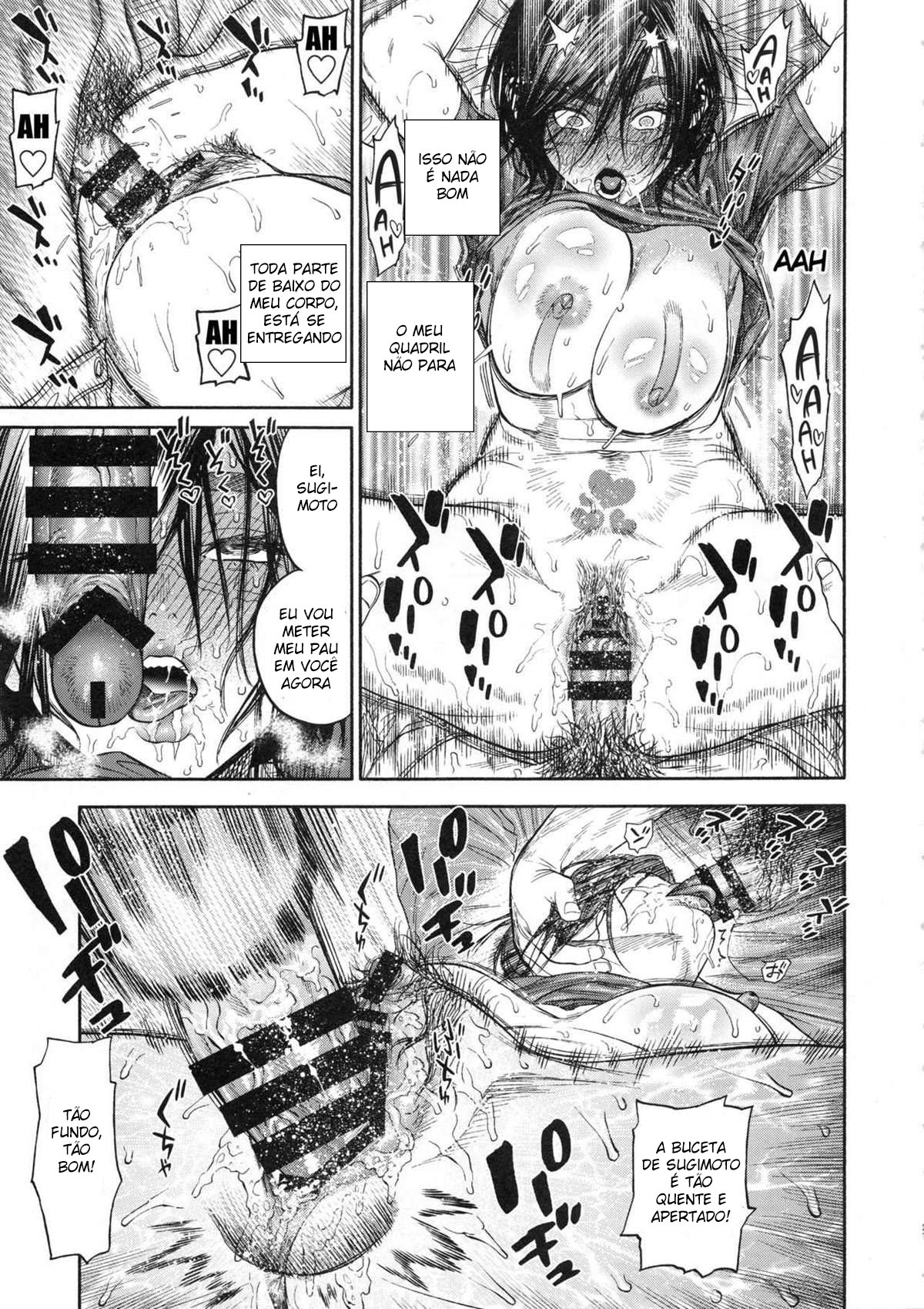 Sugimoto-san chama uma gostosa pra comer carne de lontra em sua casa - Foto 20