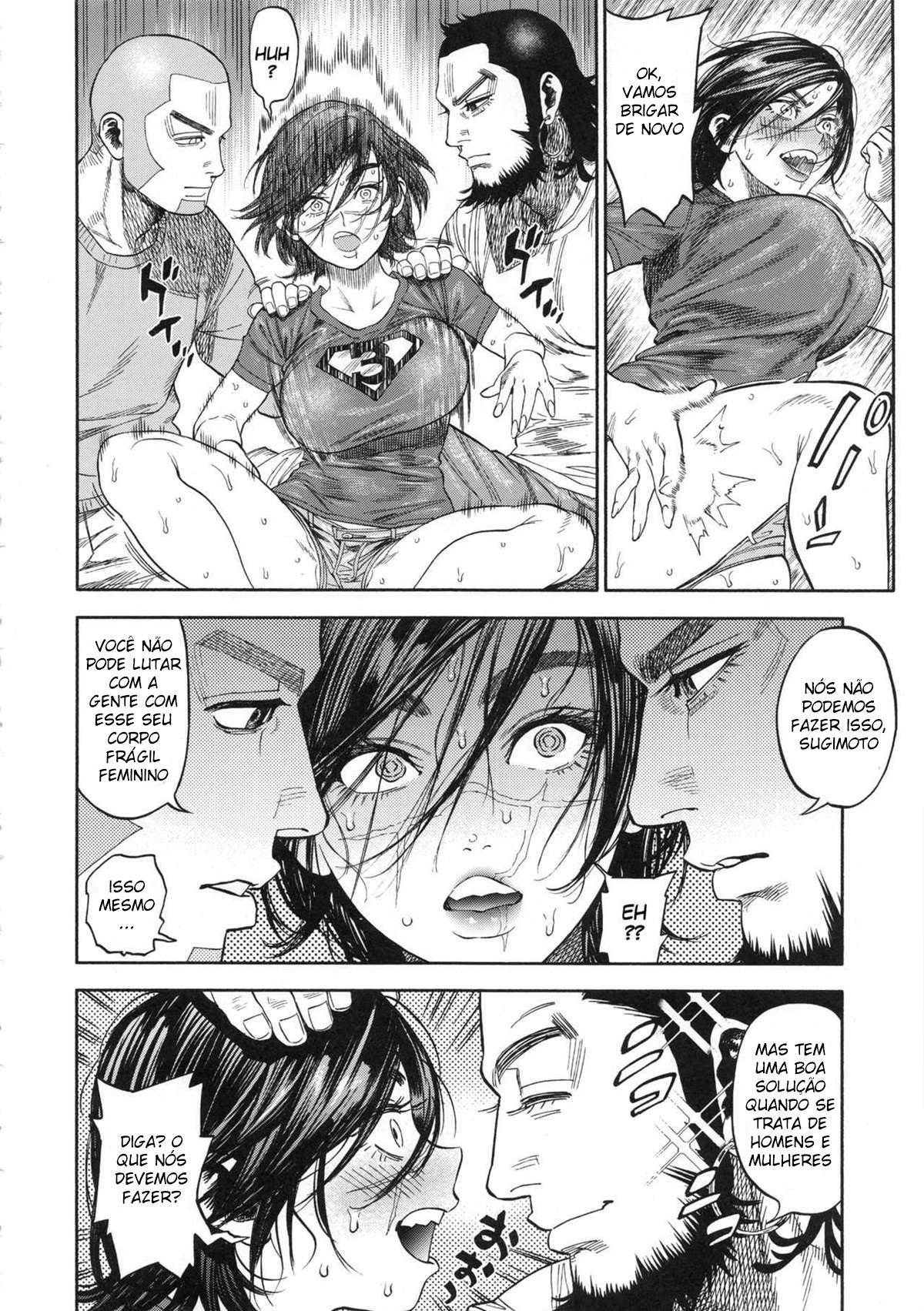 Sugimoto-san chama uma gostosa pra comer carne de lontra em sua casa - Foto 9