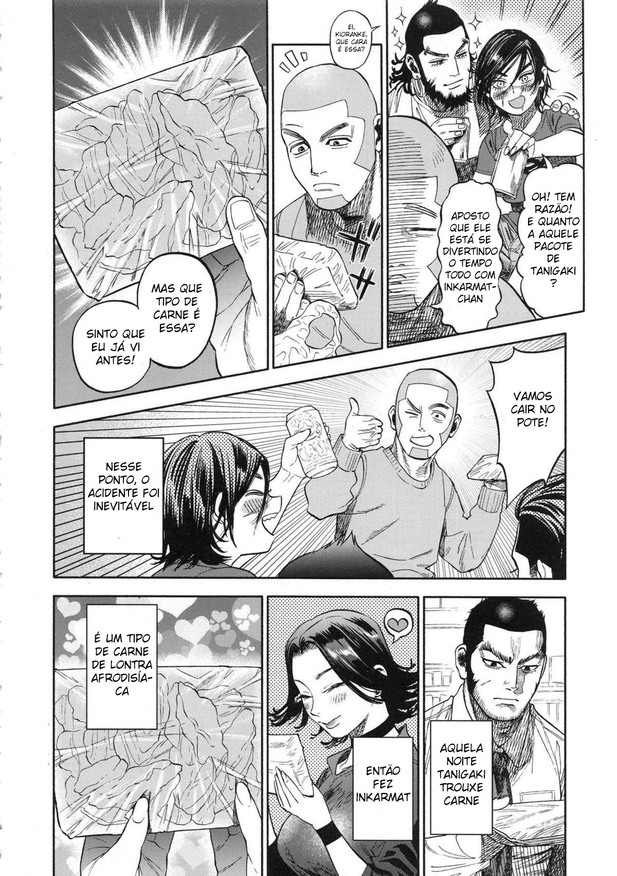 Sugimoto-san chama uma gostosa pra comer carne de lontra em sua casa - Foto 5