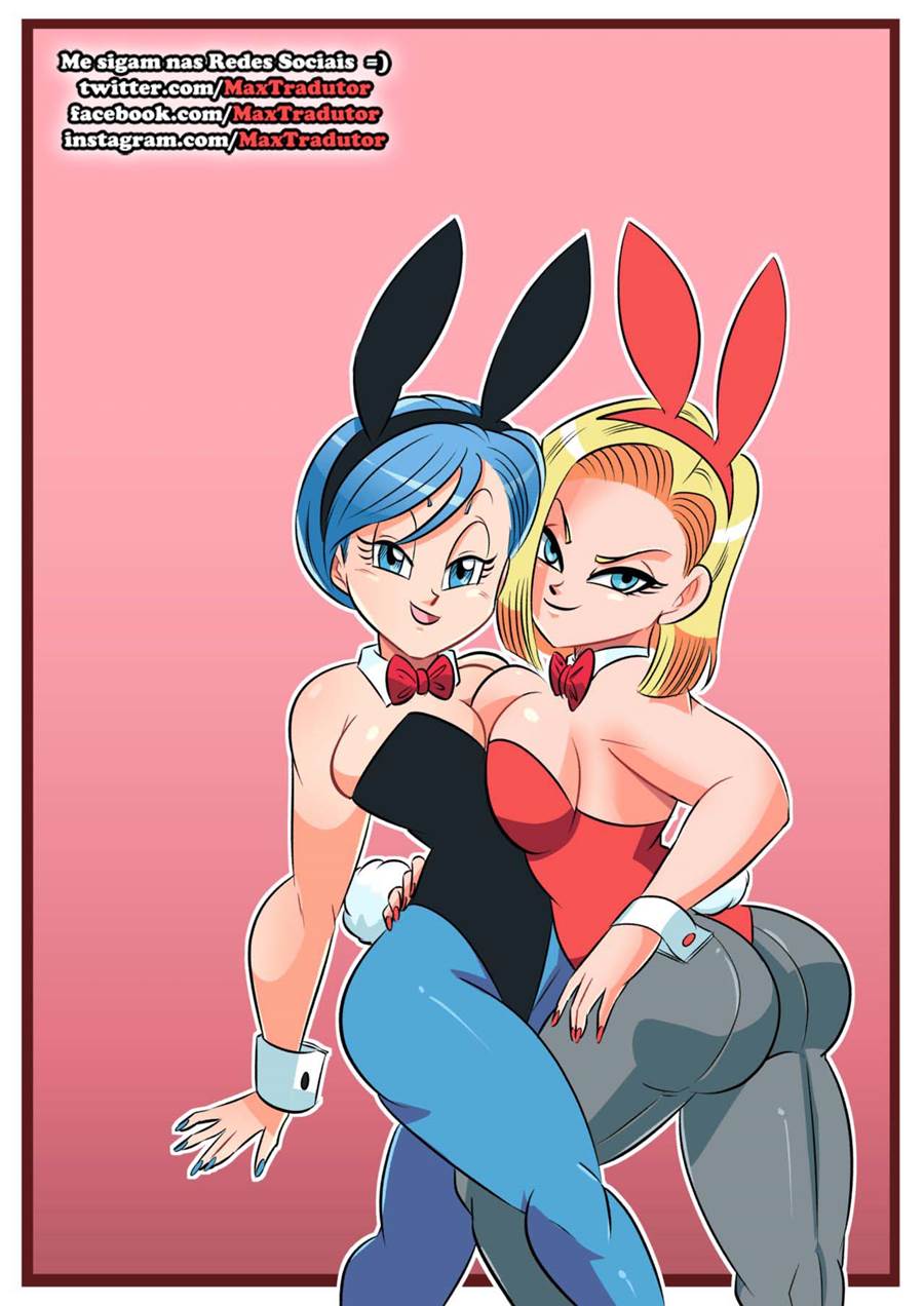 Vegeta dando um trato na Bulma sua esposa, e na Androide 18 ao mesmo tempo - Foto 2