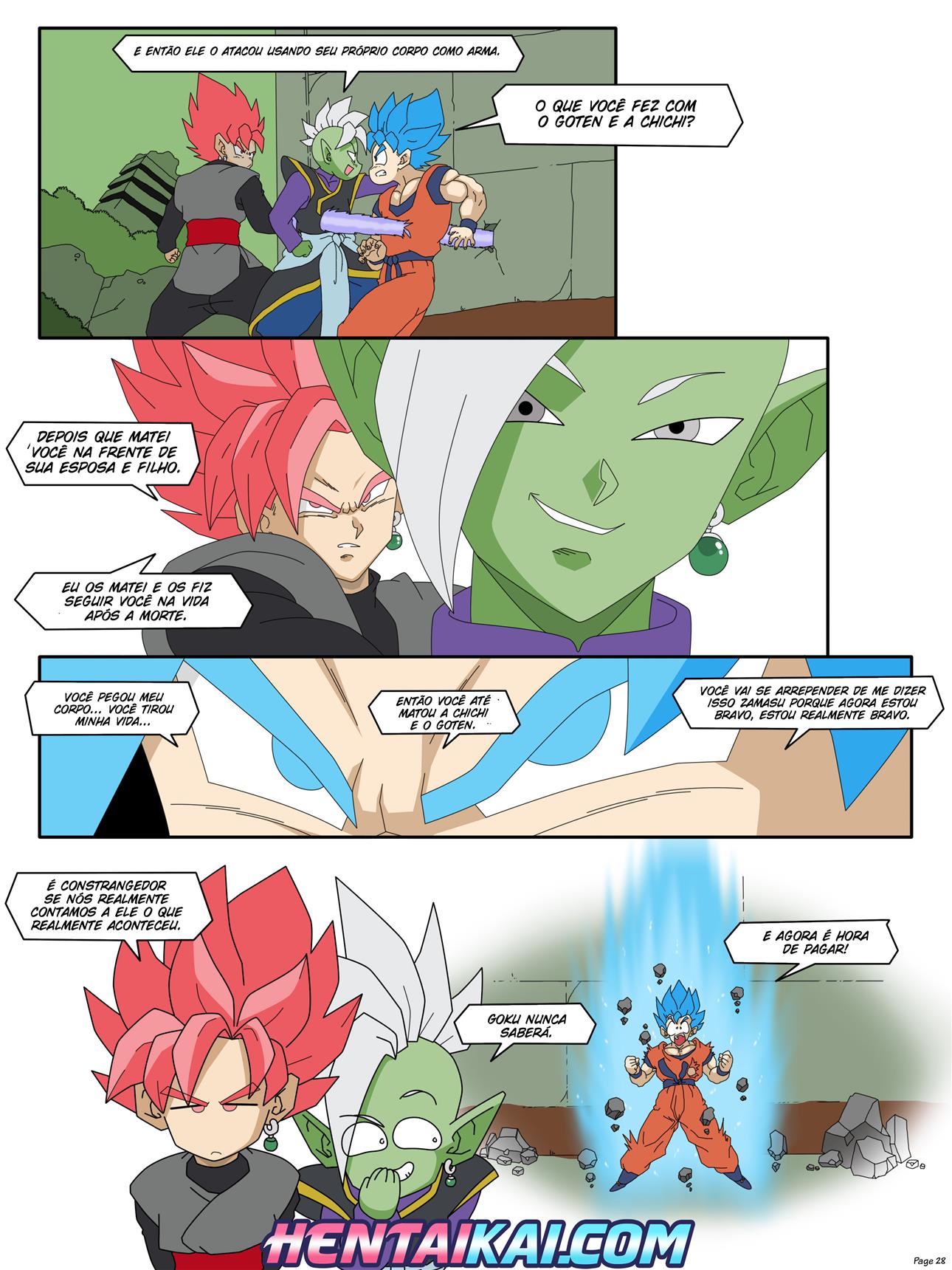 Zamasu come a esposa gostosa de Goku - Foto 29