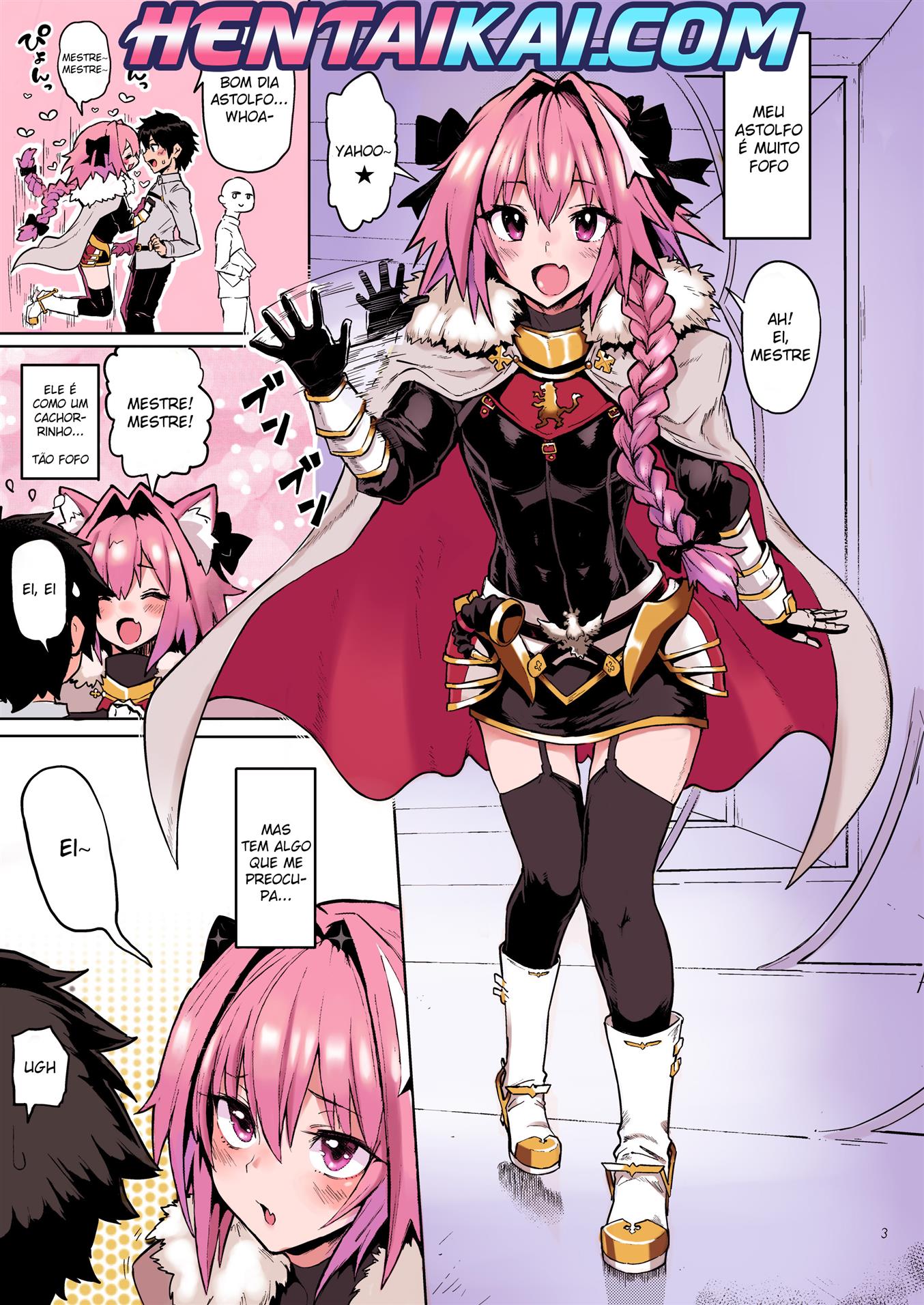 Astolfo x Astolfo em putaria na Chaldea - Foto 3