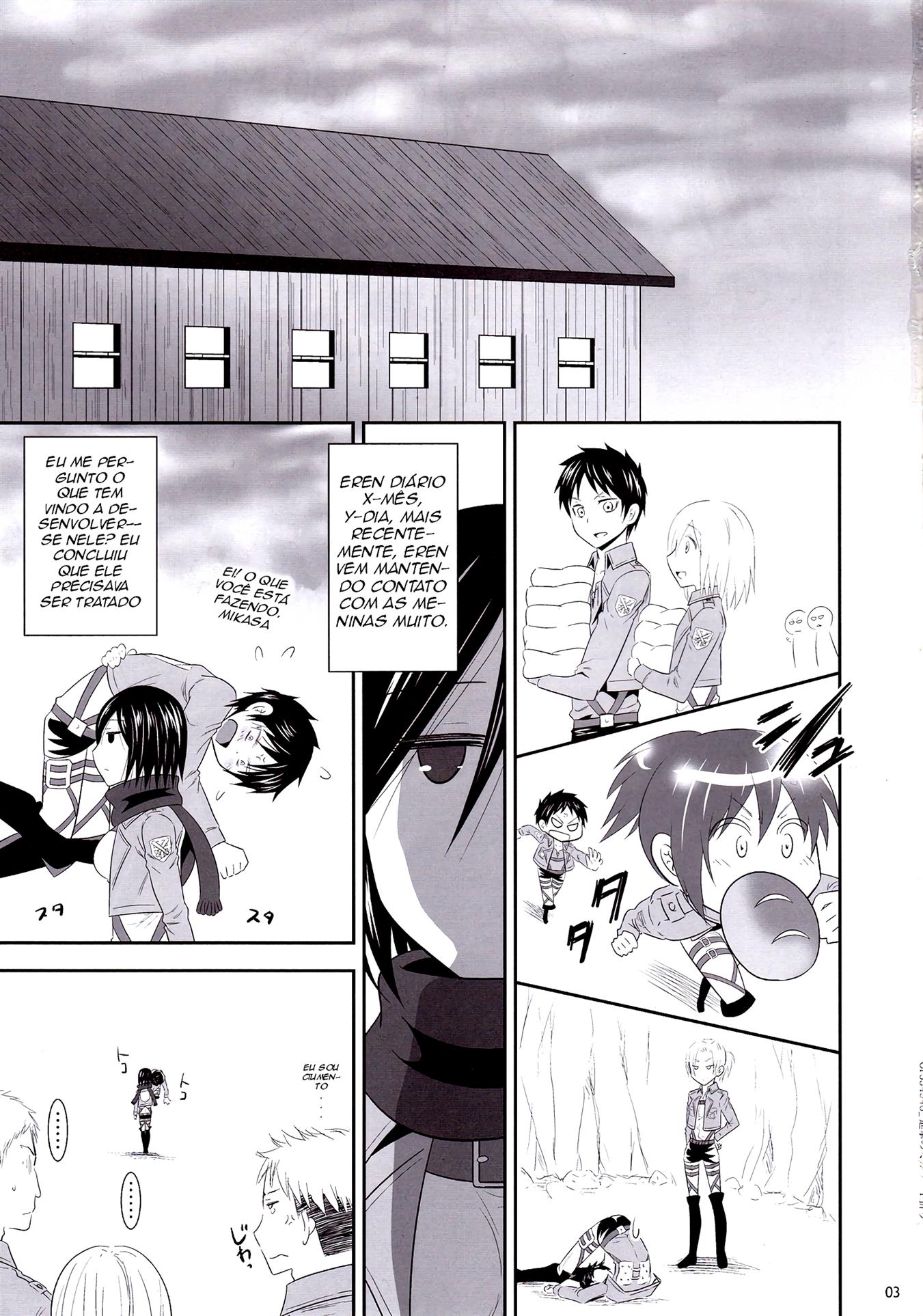 Os Ciúmes da bela Mikasa - Foto 3