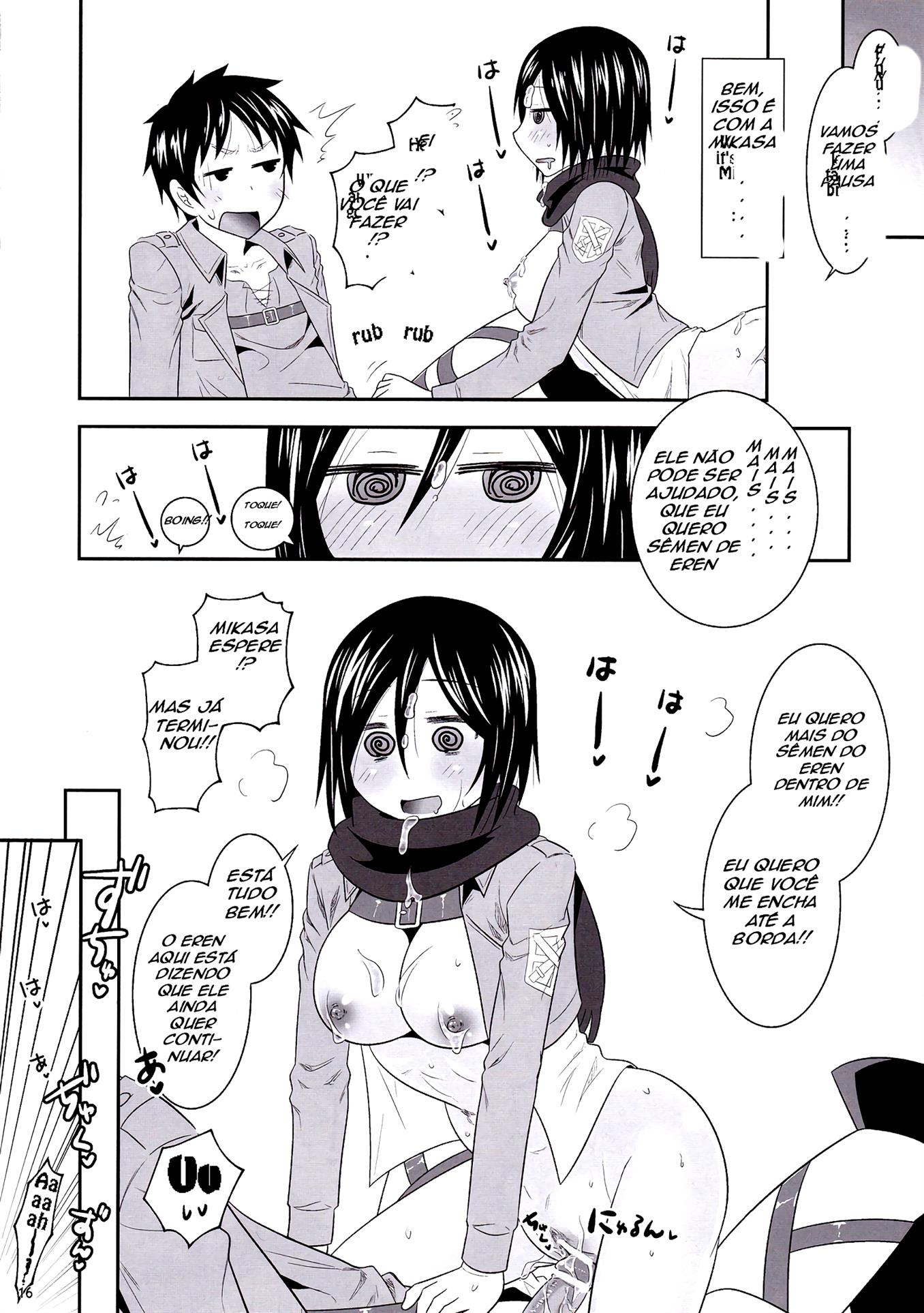 Os Ciúmes da bela Mikasa - Foto 16