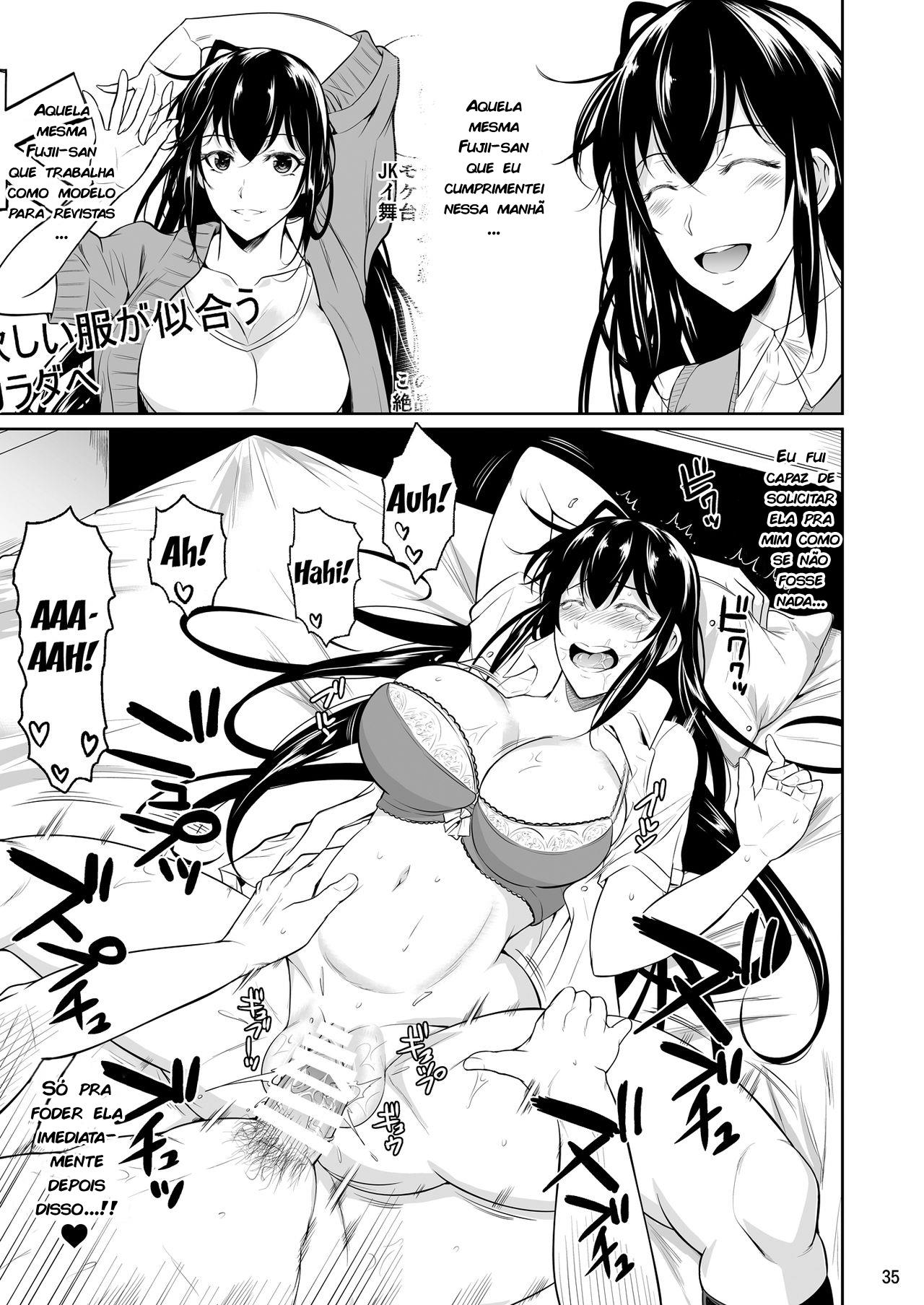 Uma garota famosa de outra escola deixa todo macho louco - Foto 36