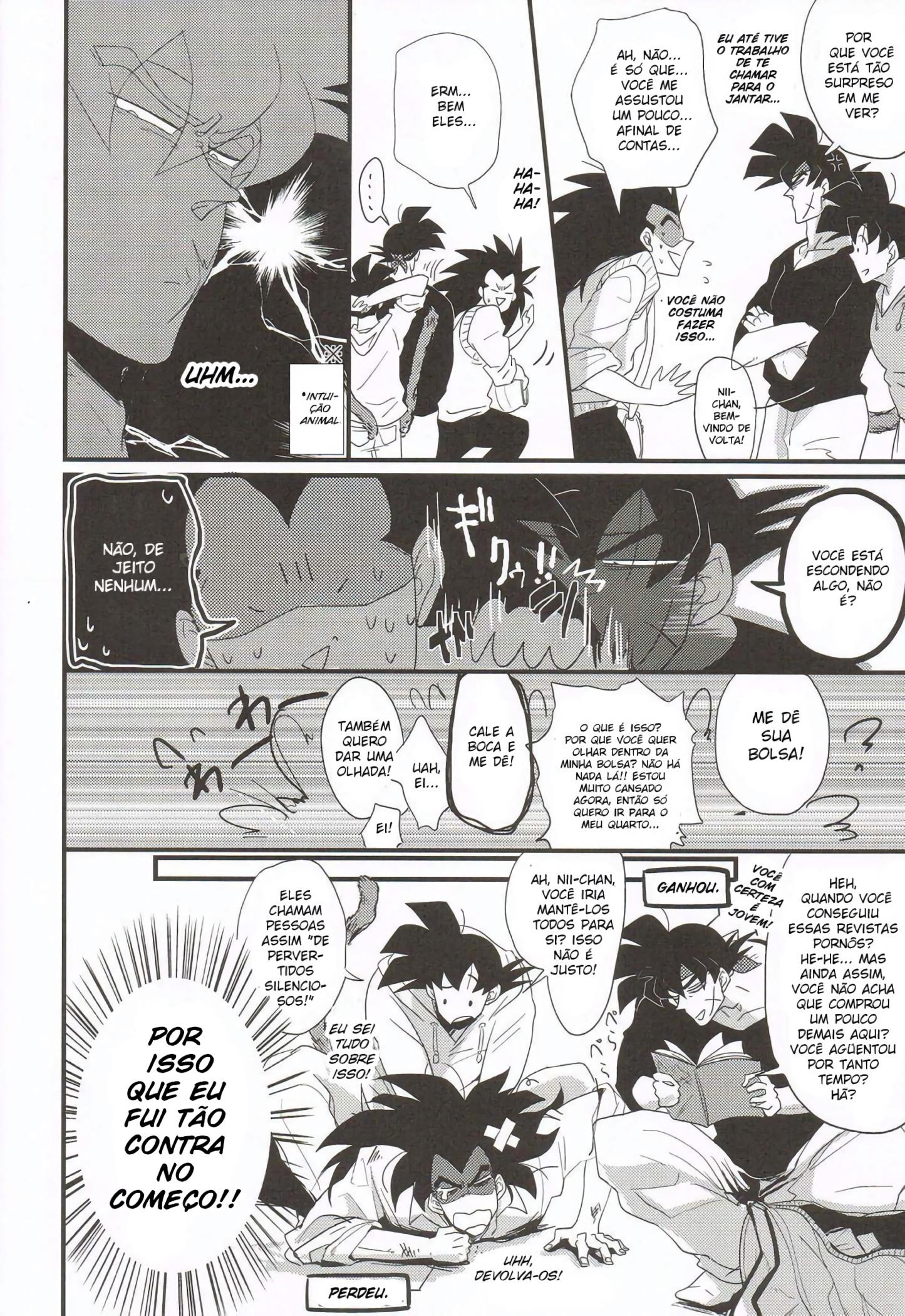 Bardock e Raditz dando cu um pro outro em troca a troca - Foto 6