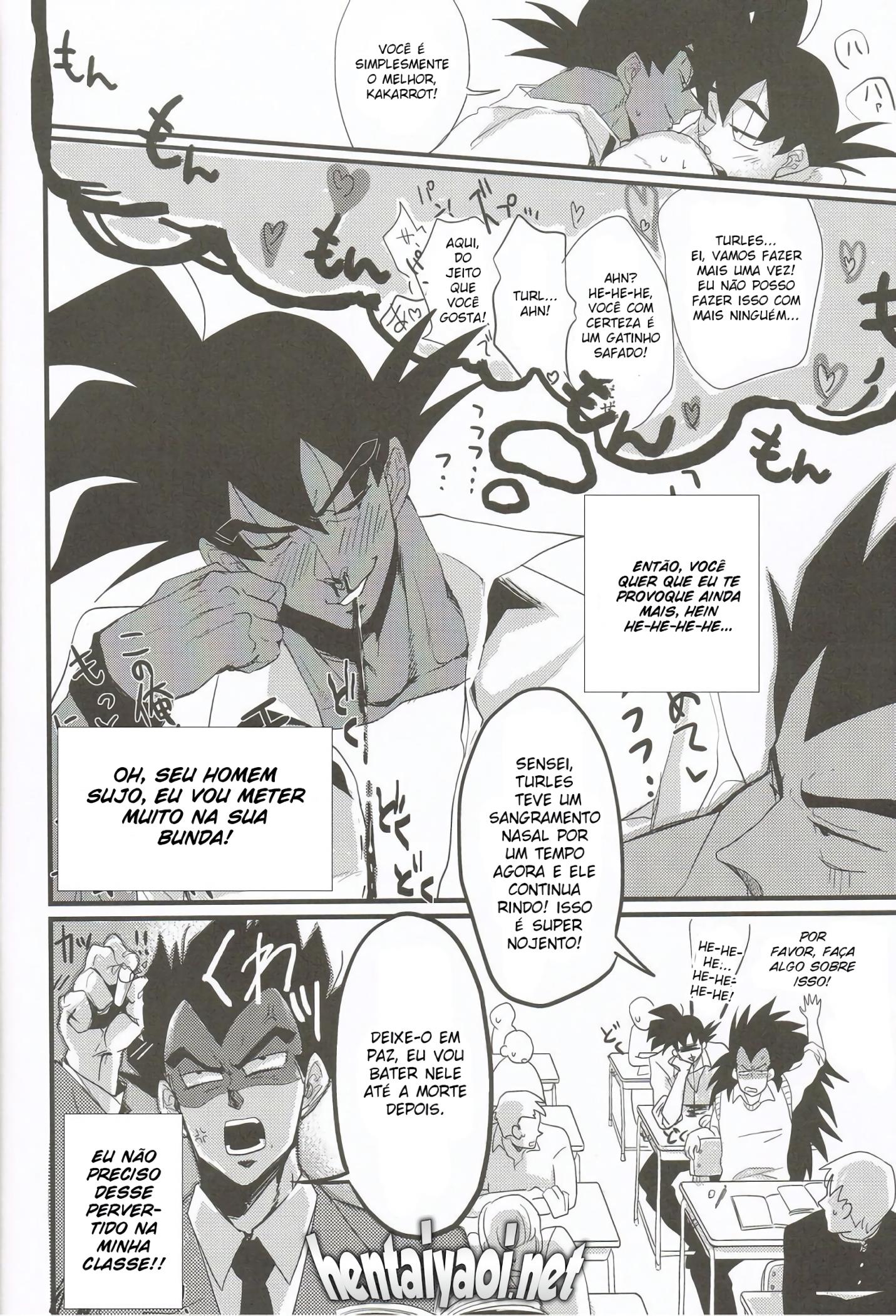 Bardock e Raditz dando cu um pro outro em troca a troca - Foto 24
